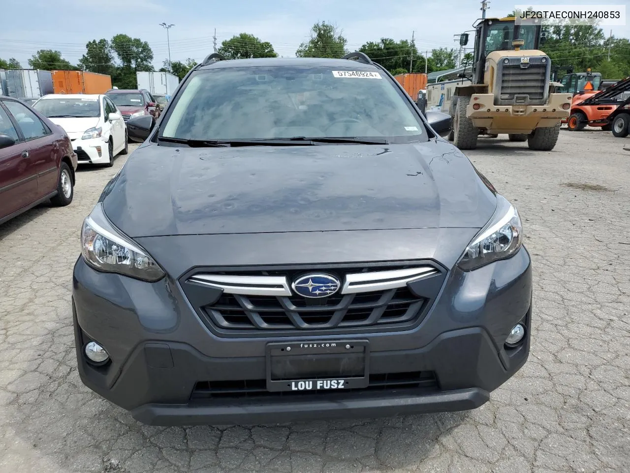 2022 Subaru Crosstrek Premium VIN: JF2GTAEC0NH240853 Lot: 57546924