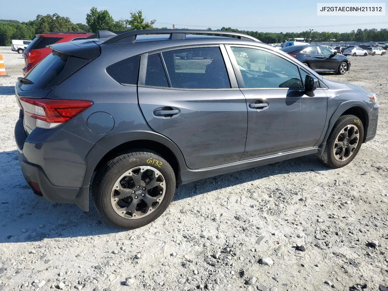 2022 Subaru Crosstrek Premium VIN: JF2GTAEC8NH211312 Lot: 62684244