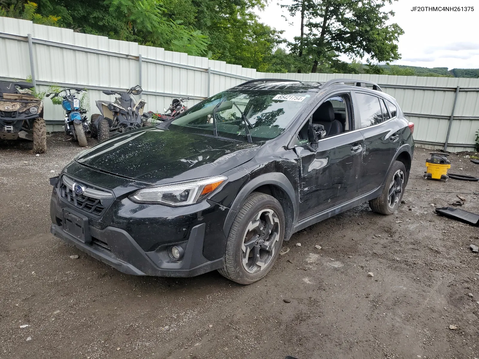 2022 Subaru Crosstrek Limited VIN: JF2GTHMC4NH261375 Lot: 65421754