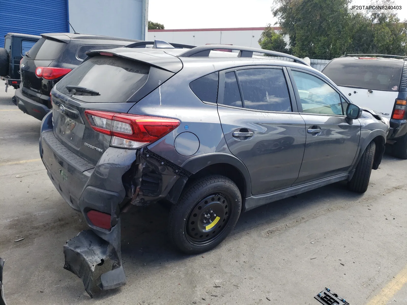 2022 Subaru Crosstrek Premium VIN: JF2GTAPC6N8240403 Lot: 66016223