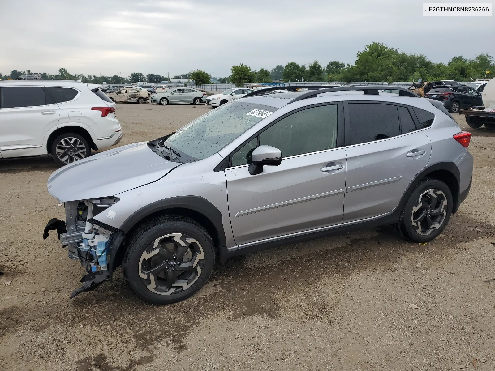 2022 Subaru Crosstrek Limited VIN: JF2GTHNC8N8236266 Lot: 66460964