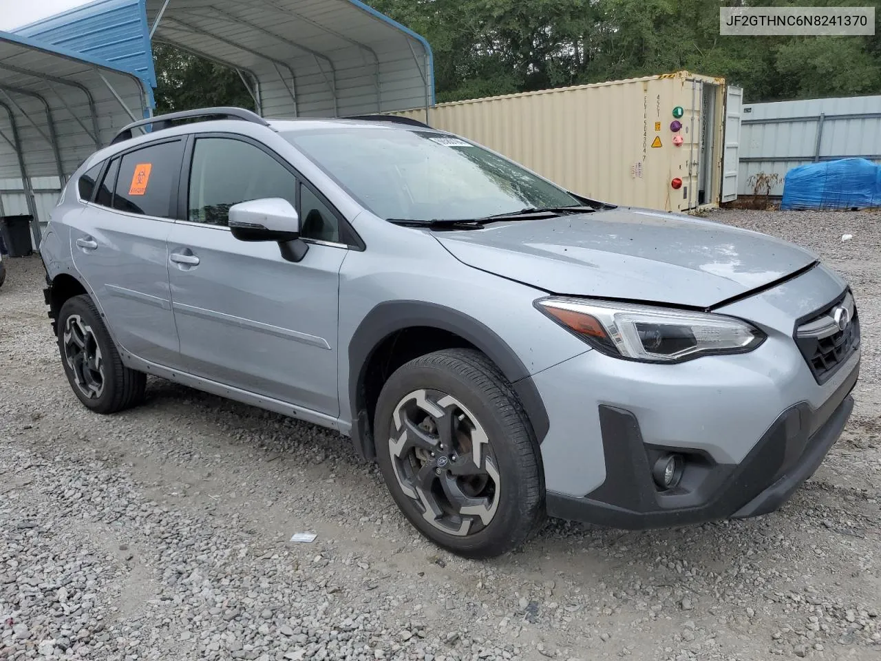 2022 Subaru Crosstrek Limited VIN: JF2GTHNC6N8241370 Lot: 66580194