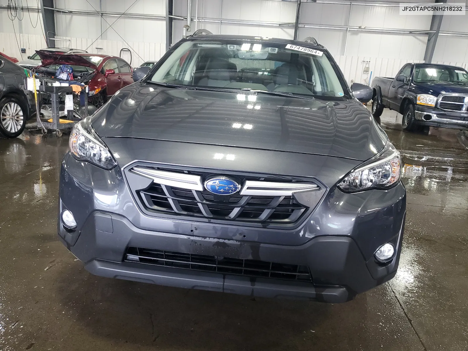 2022 Subaru Crosstrek Premium VIN: JF2GTAPC5NH218232 Lot: 67478964