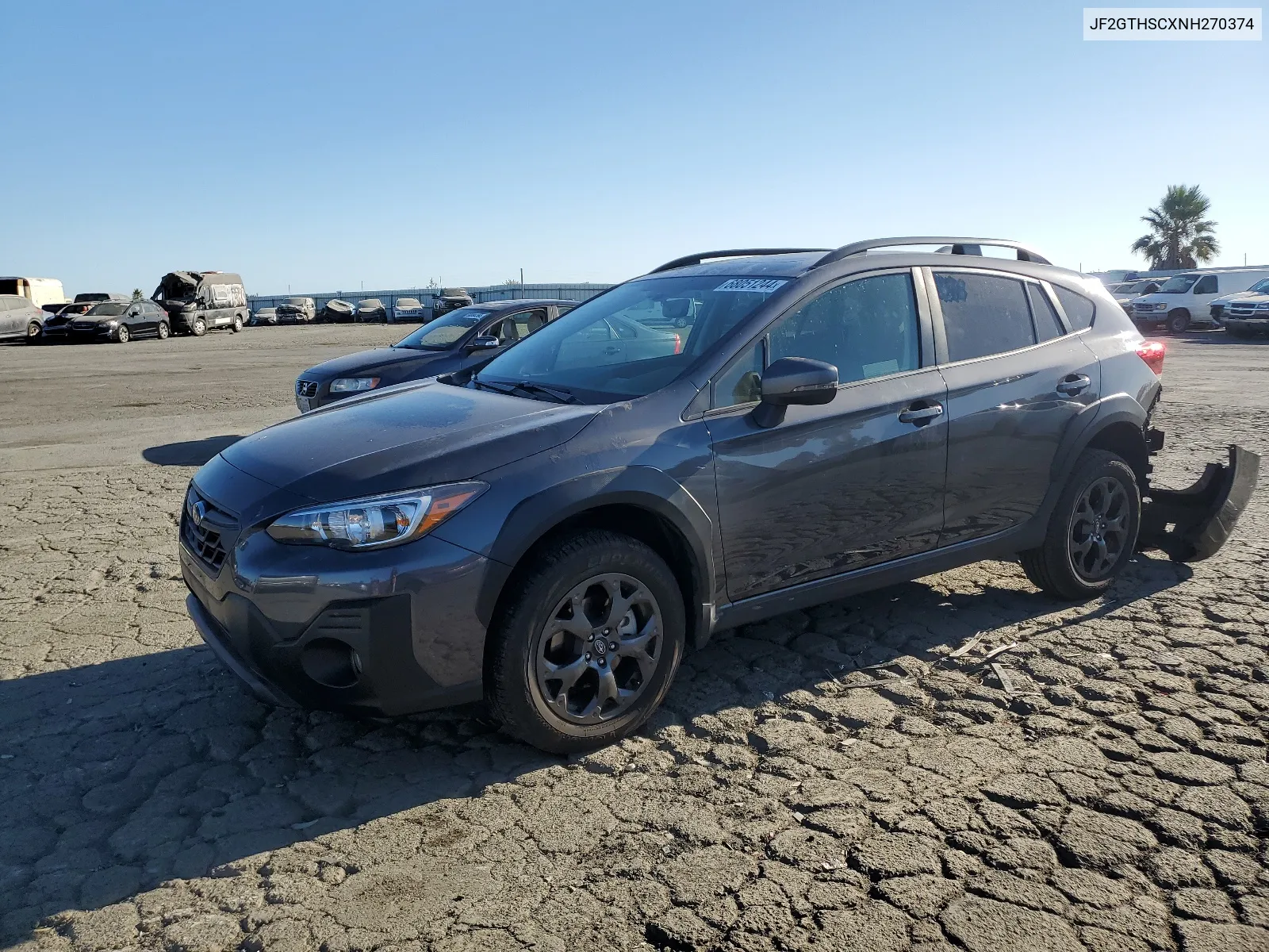 JF2GTHSCXNH270374 2022 Subaru Crosstrek Sport