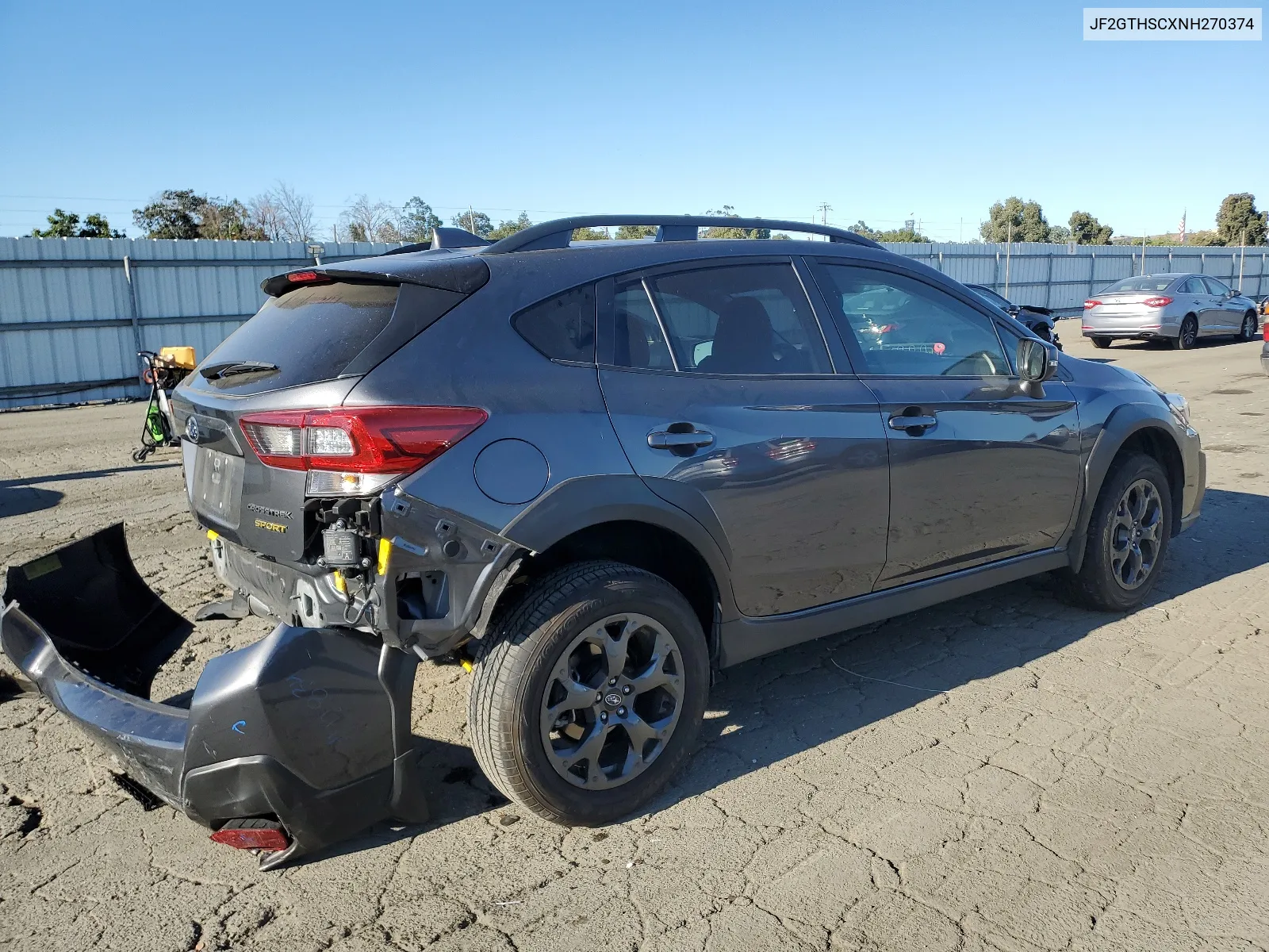 2022 Subaru Crosstrek Sport VIN: JF2GTHSCXNH270374 Lot: 68051244