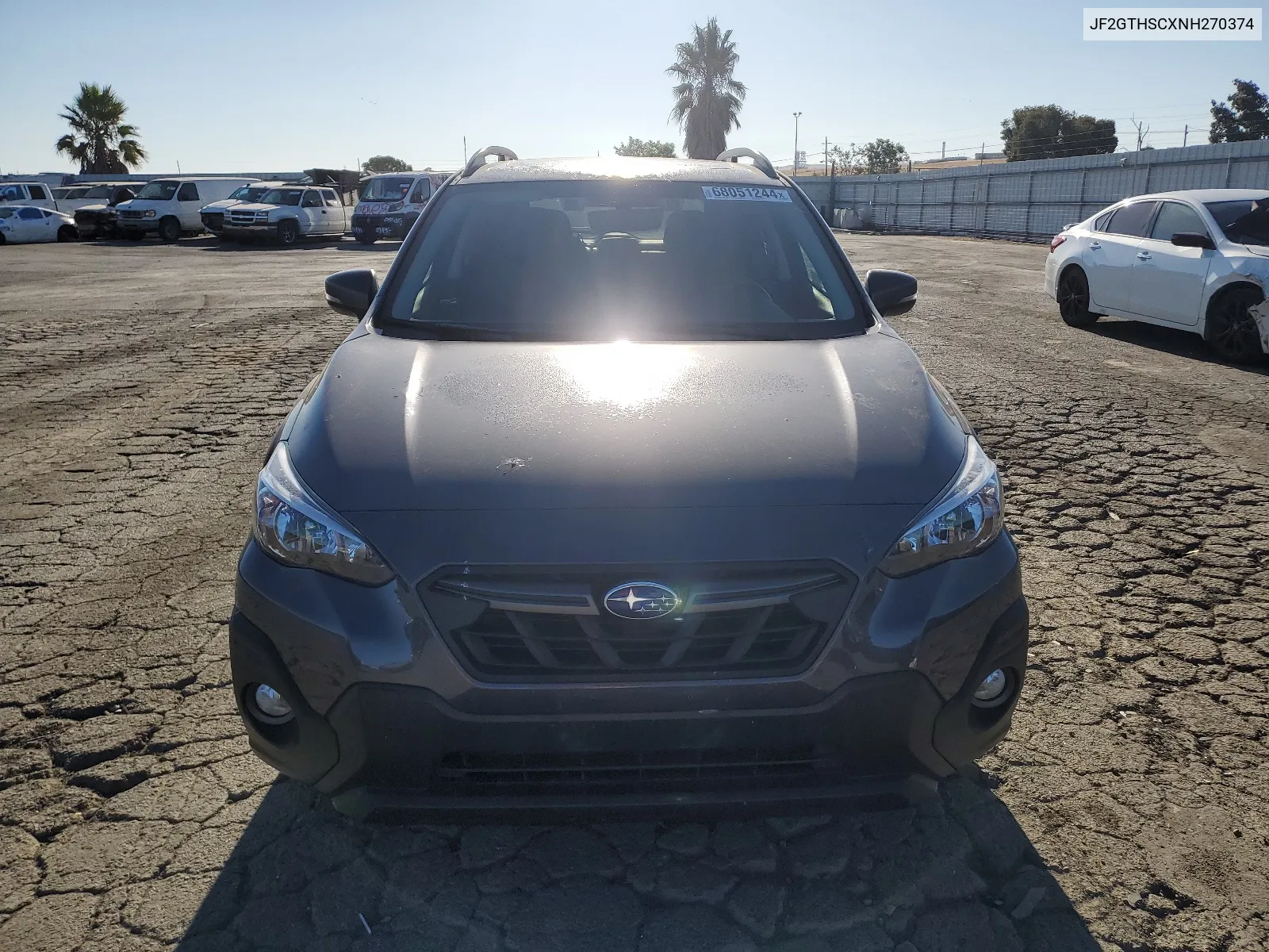 2022 Subaru Crosstrek Sport VIN: JF2GTHSCXNH270374 Lot: 68051244