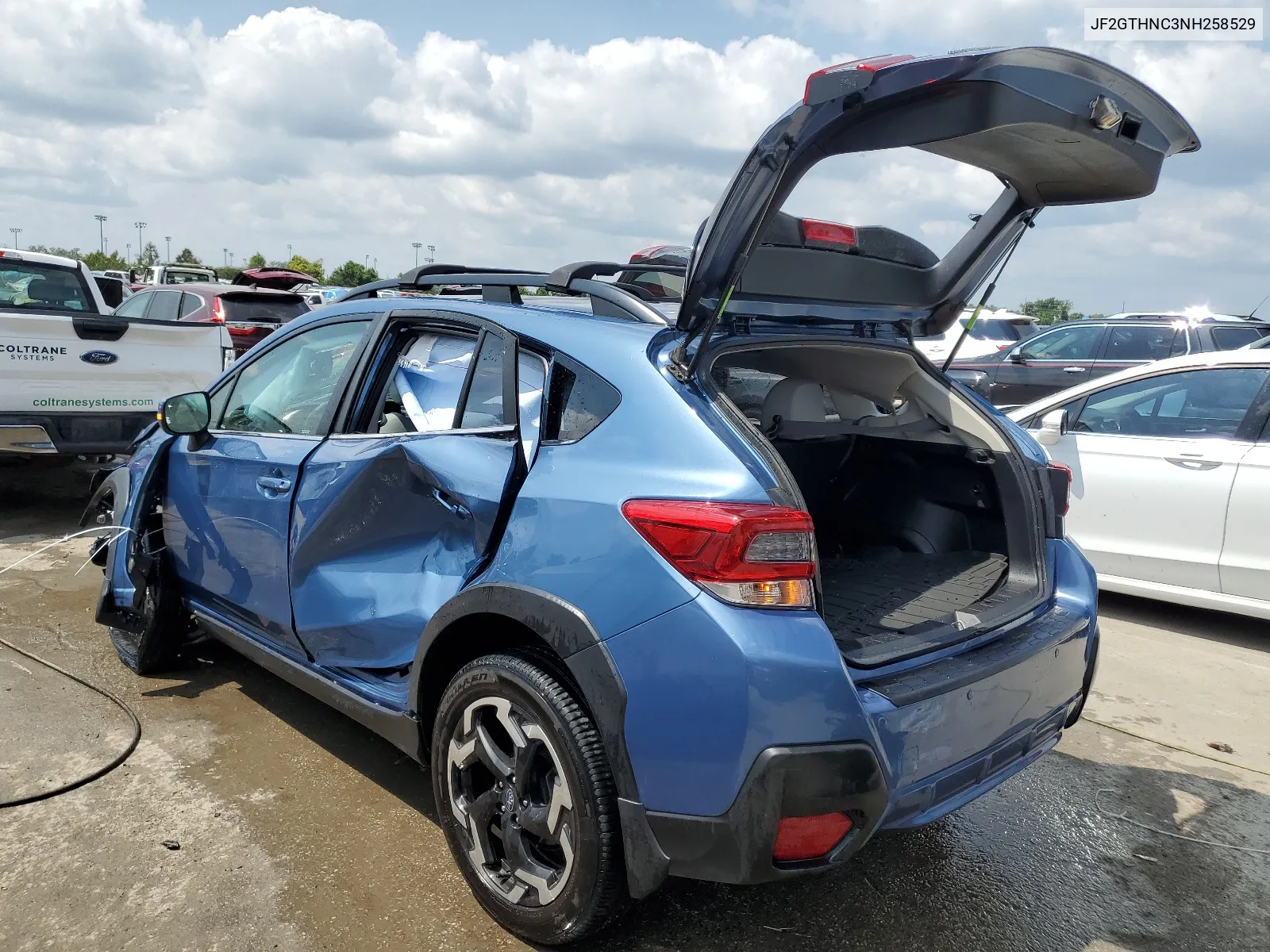 2022 Subaru Crosstrek Limited VIN: JF2GTHNC3NH258529 Lot: 68160034