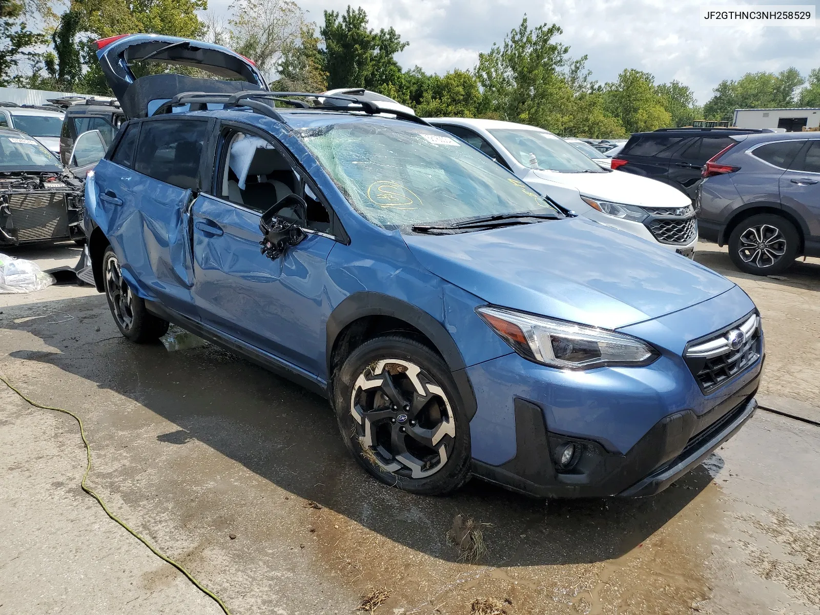 2022 Subaru Crosstrek Limited VIN: JF2GTHNC3NH258529 Lot: 68160034