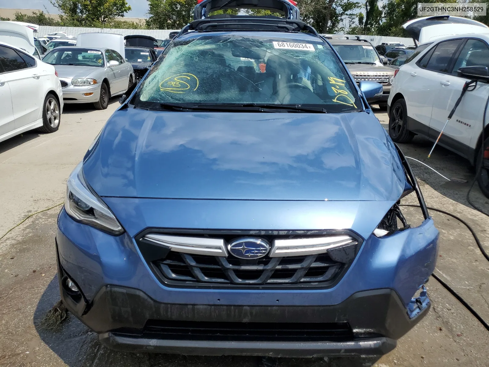 2022 Subaru Crosstrek Limited VIN: JF2GTHNC3NH258529 Lot: 68160034