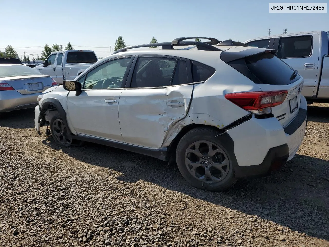 2022 Subaru Crosstrek Sport VIN: JF2GTHRC1NH272455 Lot: 68728964