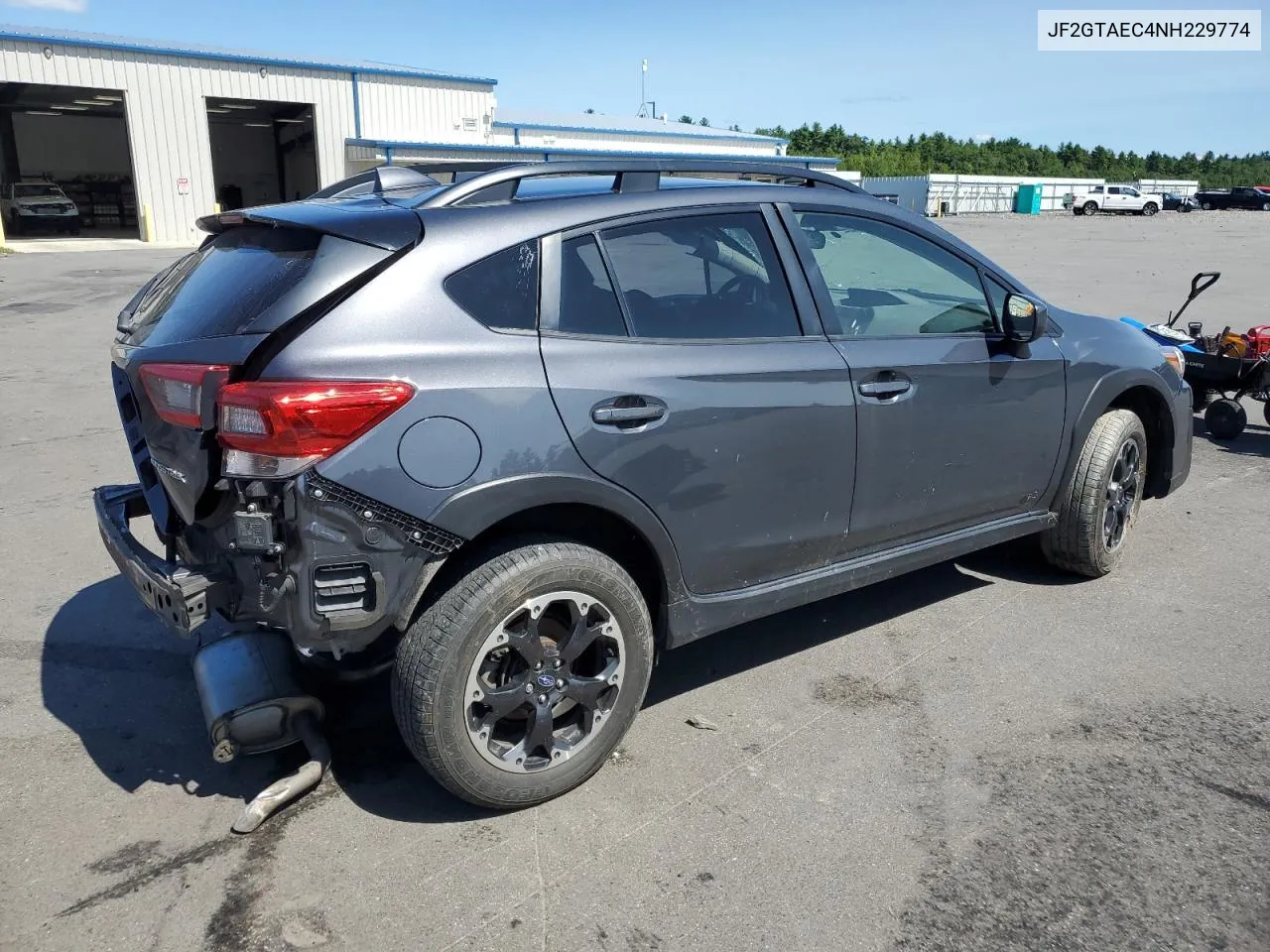 JF2GTAEC4NH229774 2022 Subaru Crosstrek Premium