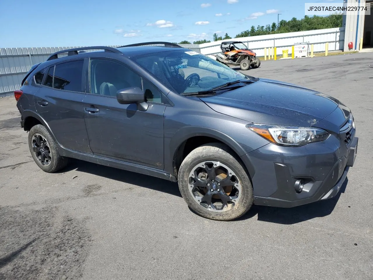 2022 Subaru Crosstrek Premium VIN: JF2GTAEC4NH229774 Lot: 69061184