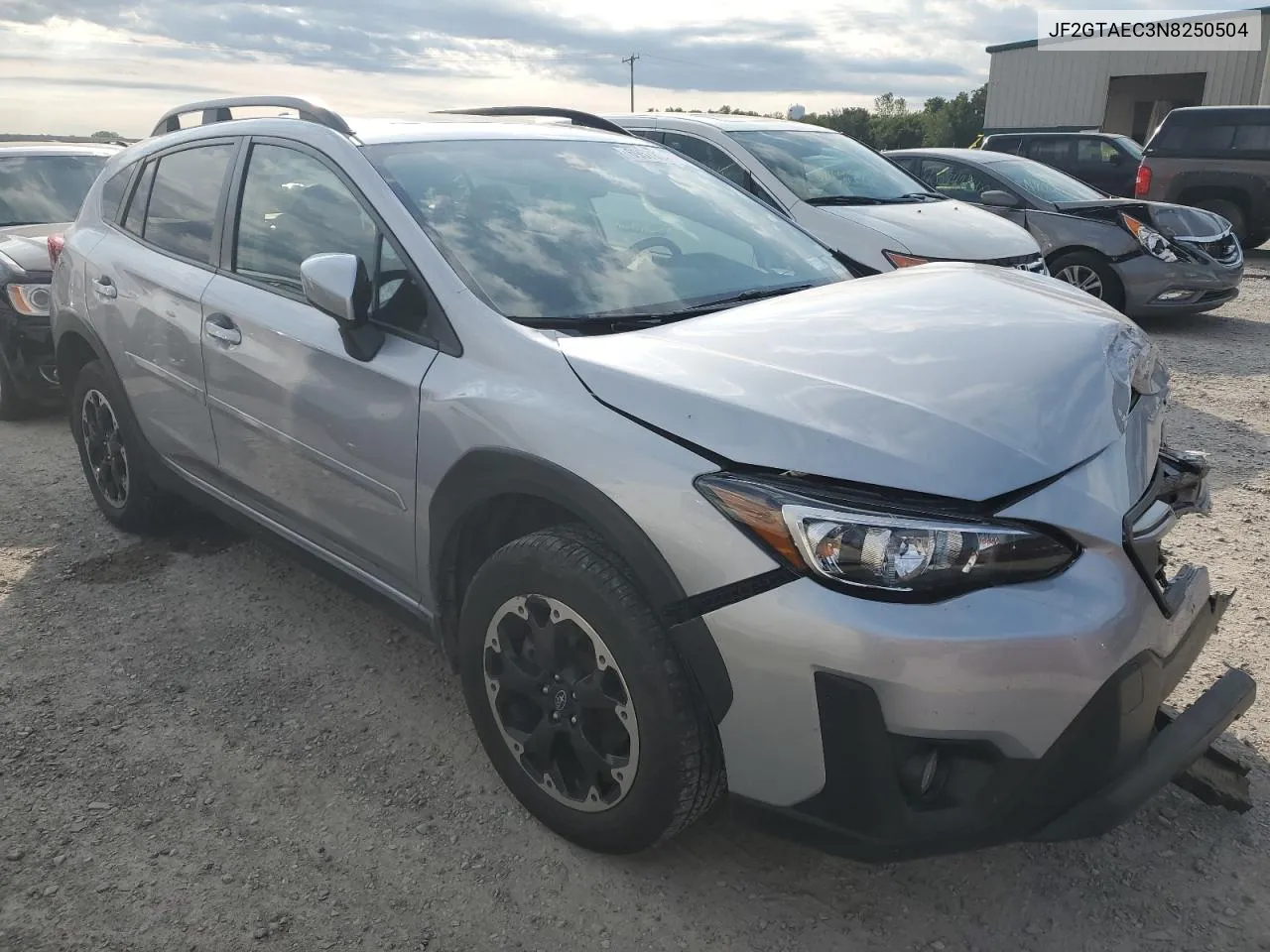 2022 Subaru Crosstrek Premium VIN: JF2GTAEC3N8250504 Lot: 69578354