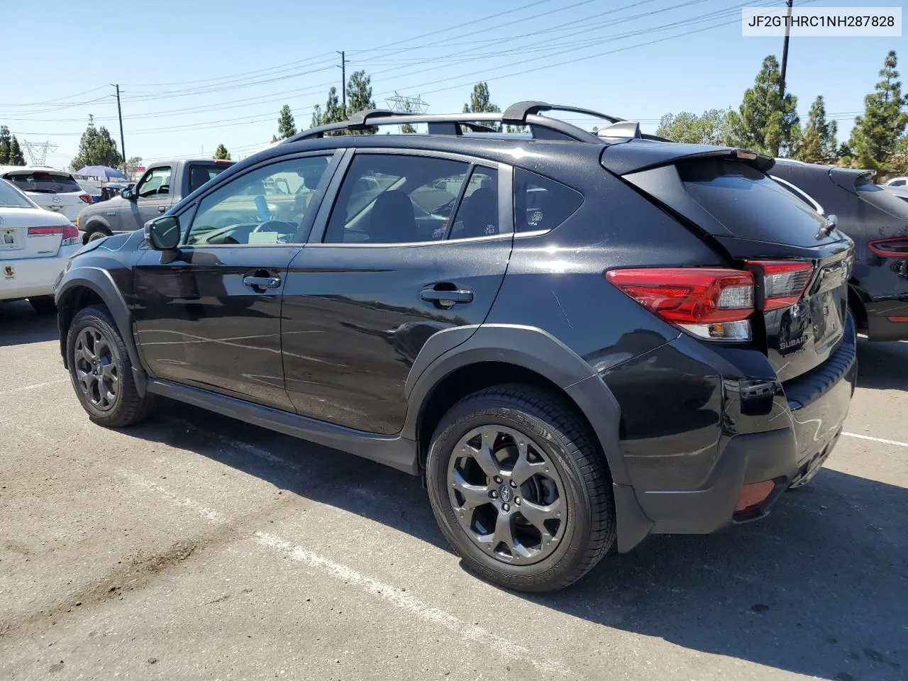 2022 Subaru Crosstrek Sport VIN: JF2GTHRC1NH287828 Lot: 70201824