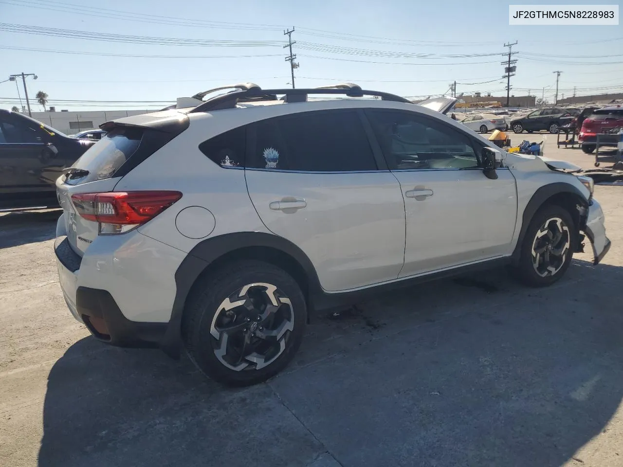 JF2GTHMC5N8228983 2022 Subaru Crosstrek Limited