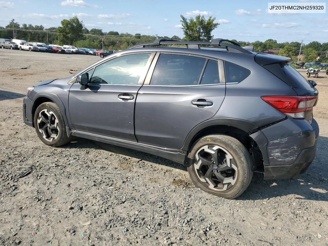 2022 Subaru Crosstrek Limited VIN: JF2GTHMC2NH259320 Lot: 70390814