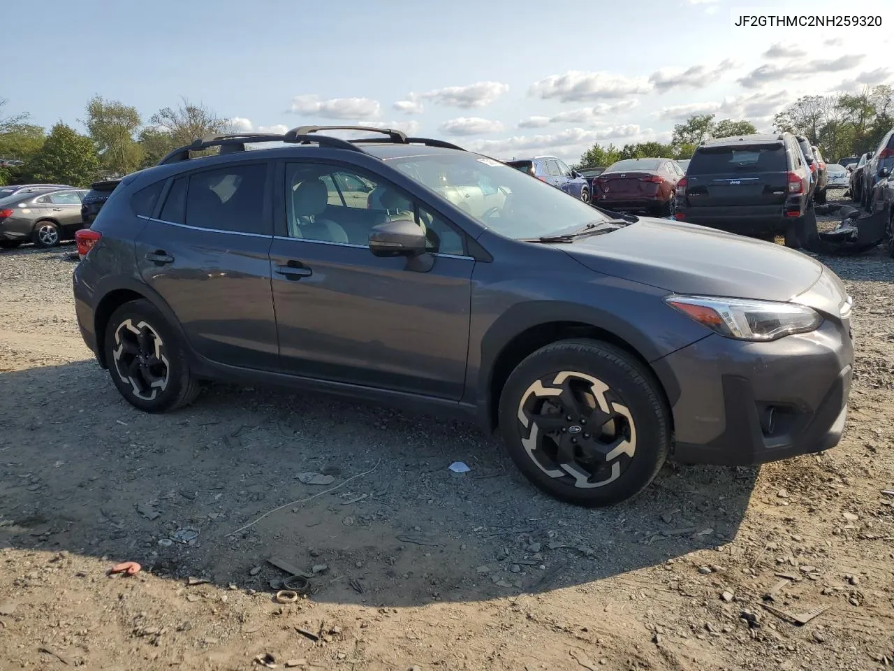 2022 Subaru Crosstrek Limited VIN: JF2GTHMC2NH259320 Lot: 70390814