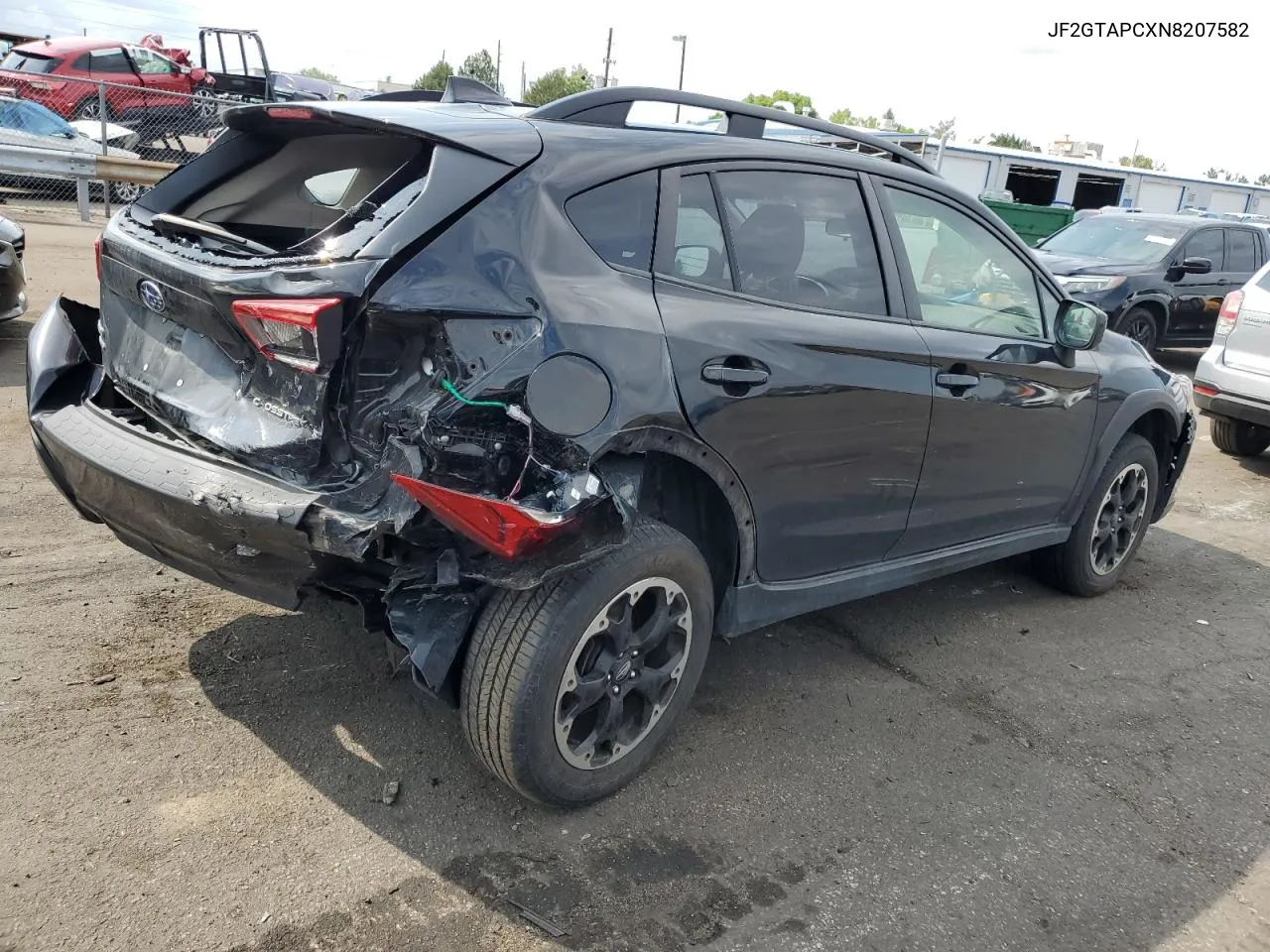 2022 Subaru Crosstrek Premium VIN: JF2GTAPCXN8207582 Lot: 70532584