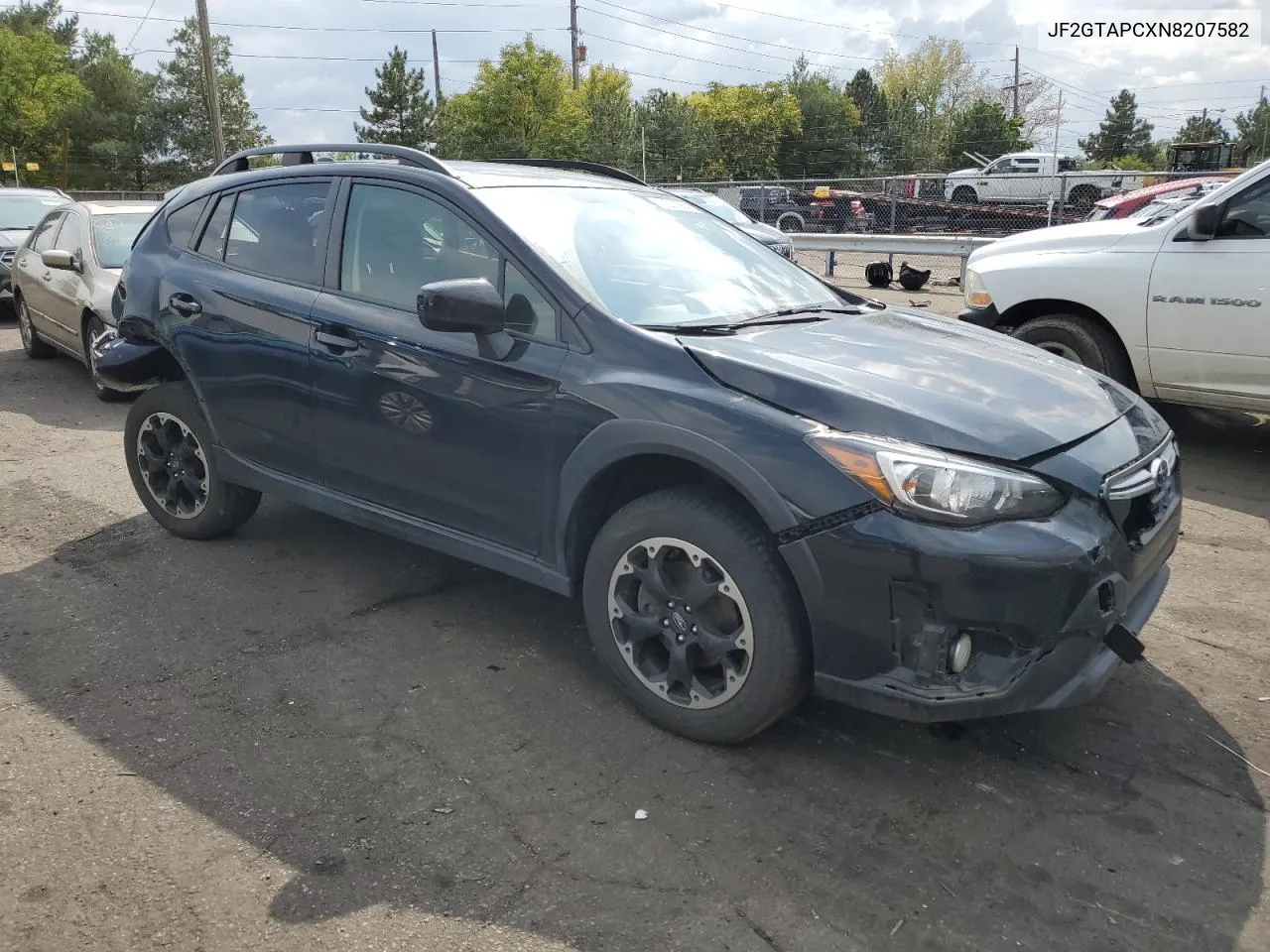 2022 Subaru Crosstrek Premium VIN: JF2GTAPCXN8207582 Lot: 70532584