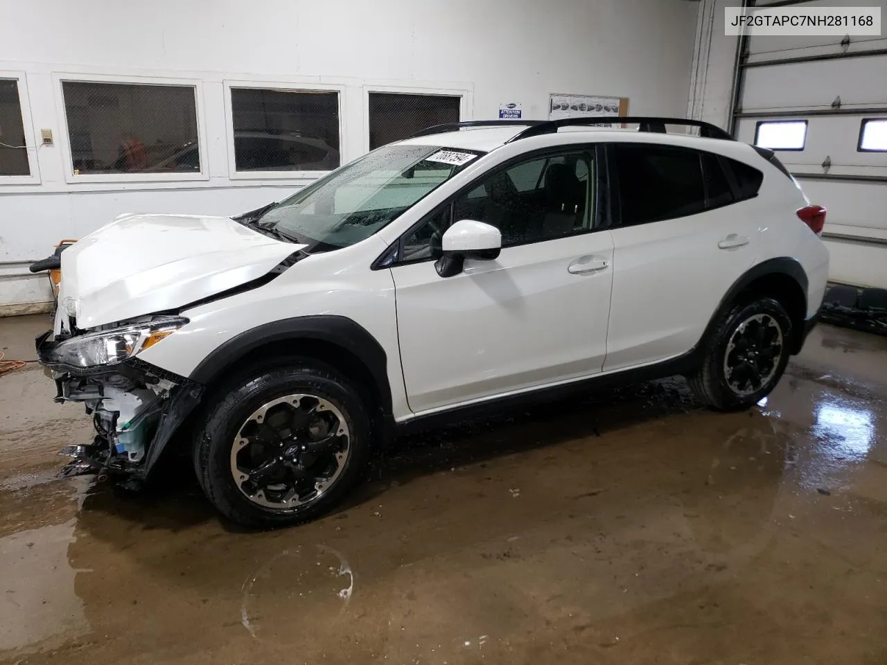 2022 Subaru Crosstrek Premium VIN: JF2GTAPC7NH281168 Lot: 70887594