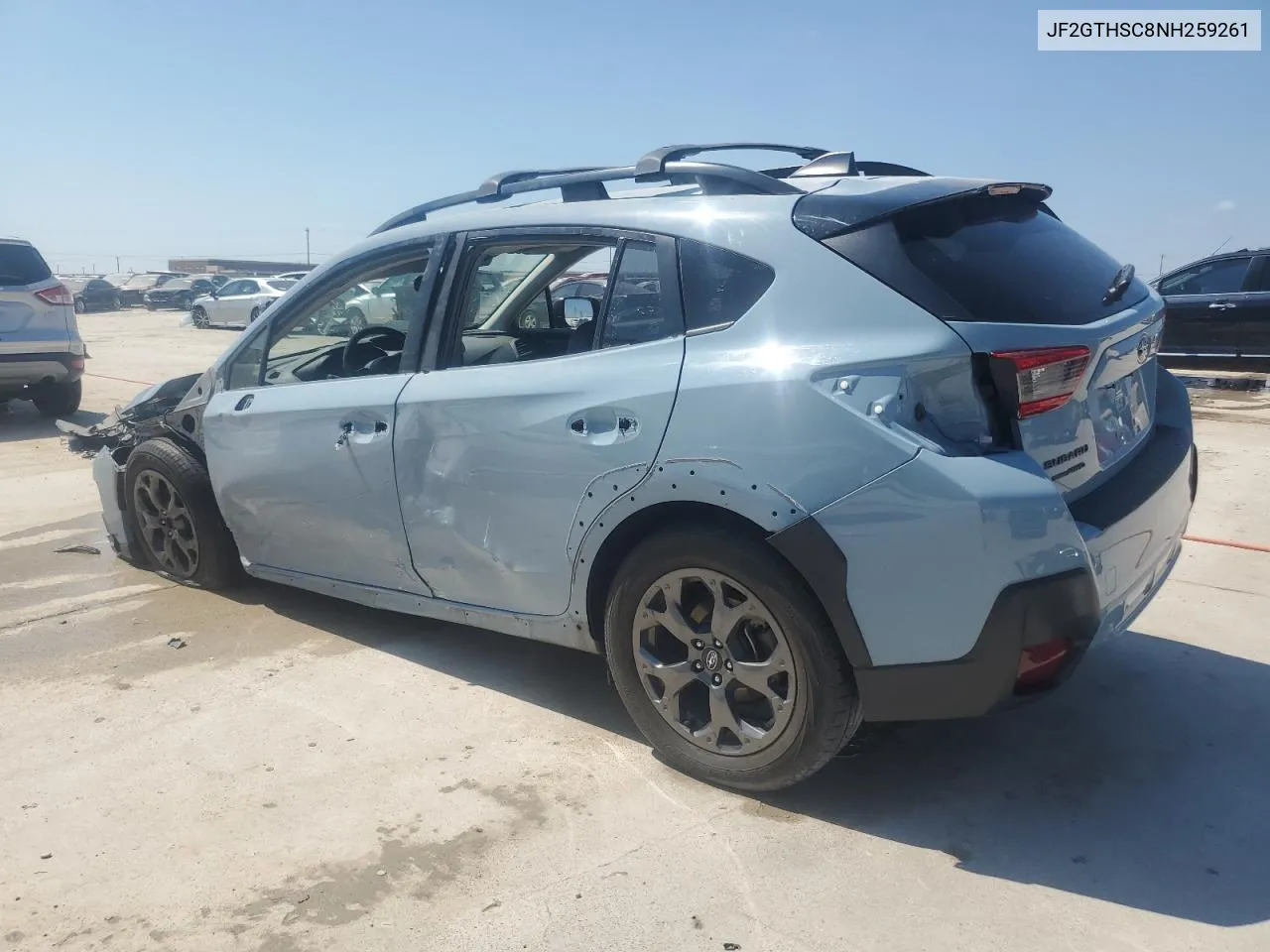 2022 Subaru Crosstrek Sport VIN: JF2GTHSC8NH259261 Lot: 70983924