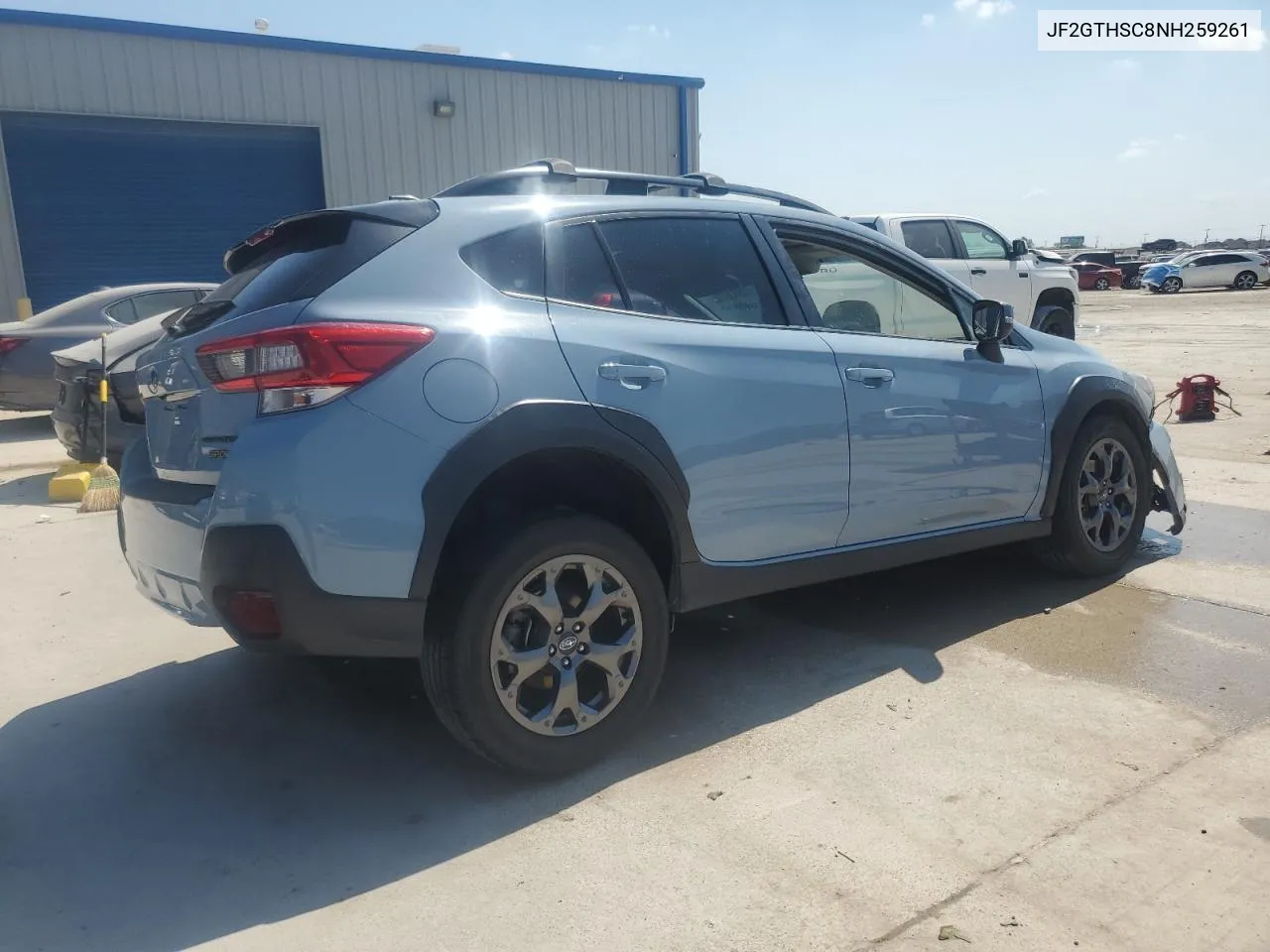 2022 Subaru Crosstrek Sport VIN: JF2GTHSC8NH259261 Lot: 70983924