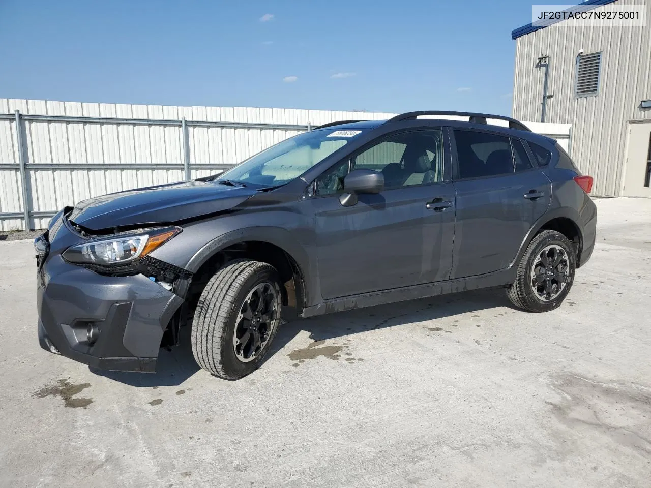 2022 Subaru Crosstrek Premium VIN: JF2GTACC7N9275001 Lot: 71816234