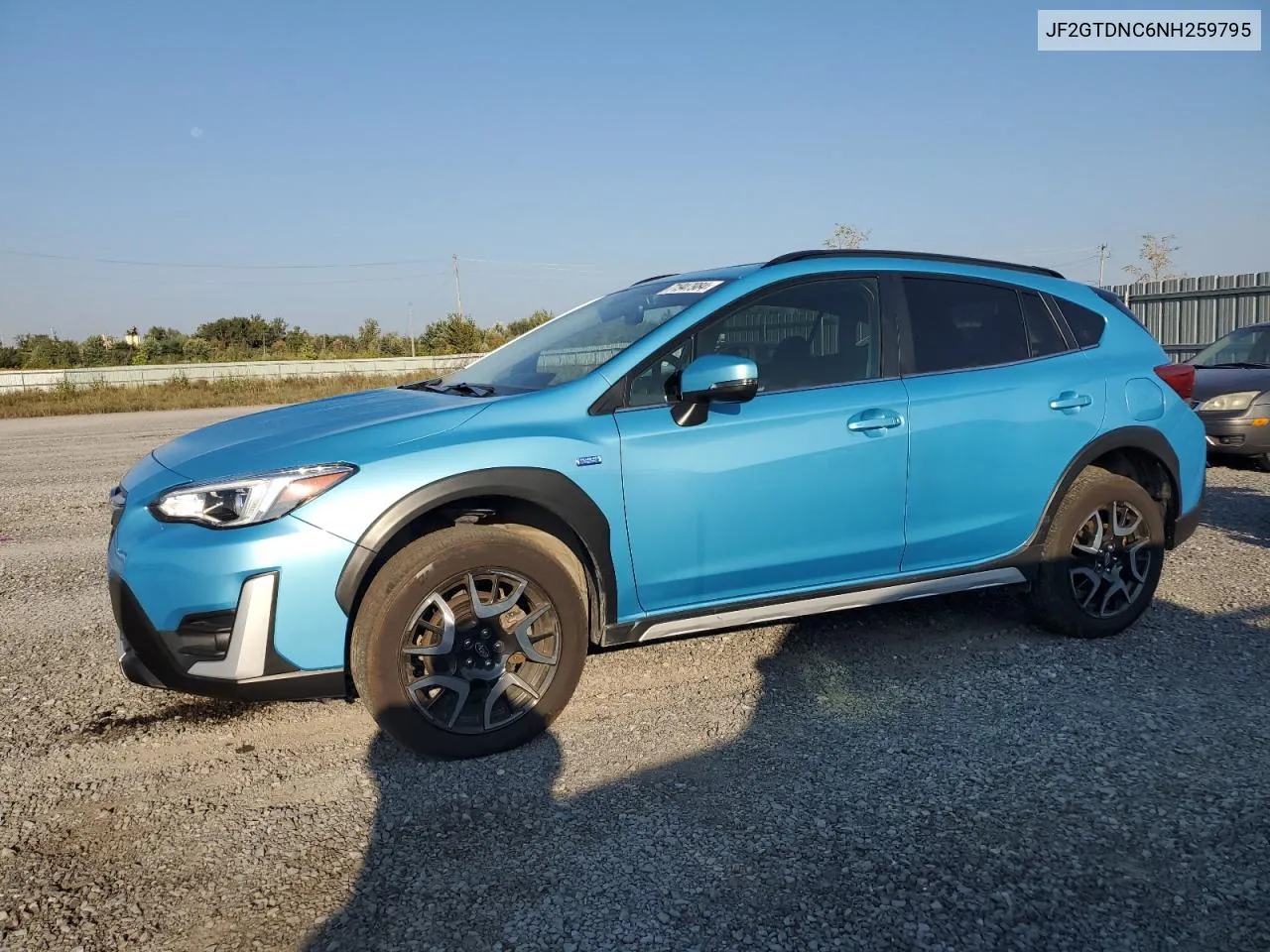 2022 Subaru Crosstrek Limited VIN: JF2GTDNC6NH259795 Lot: 71947984