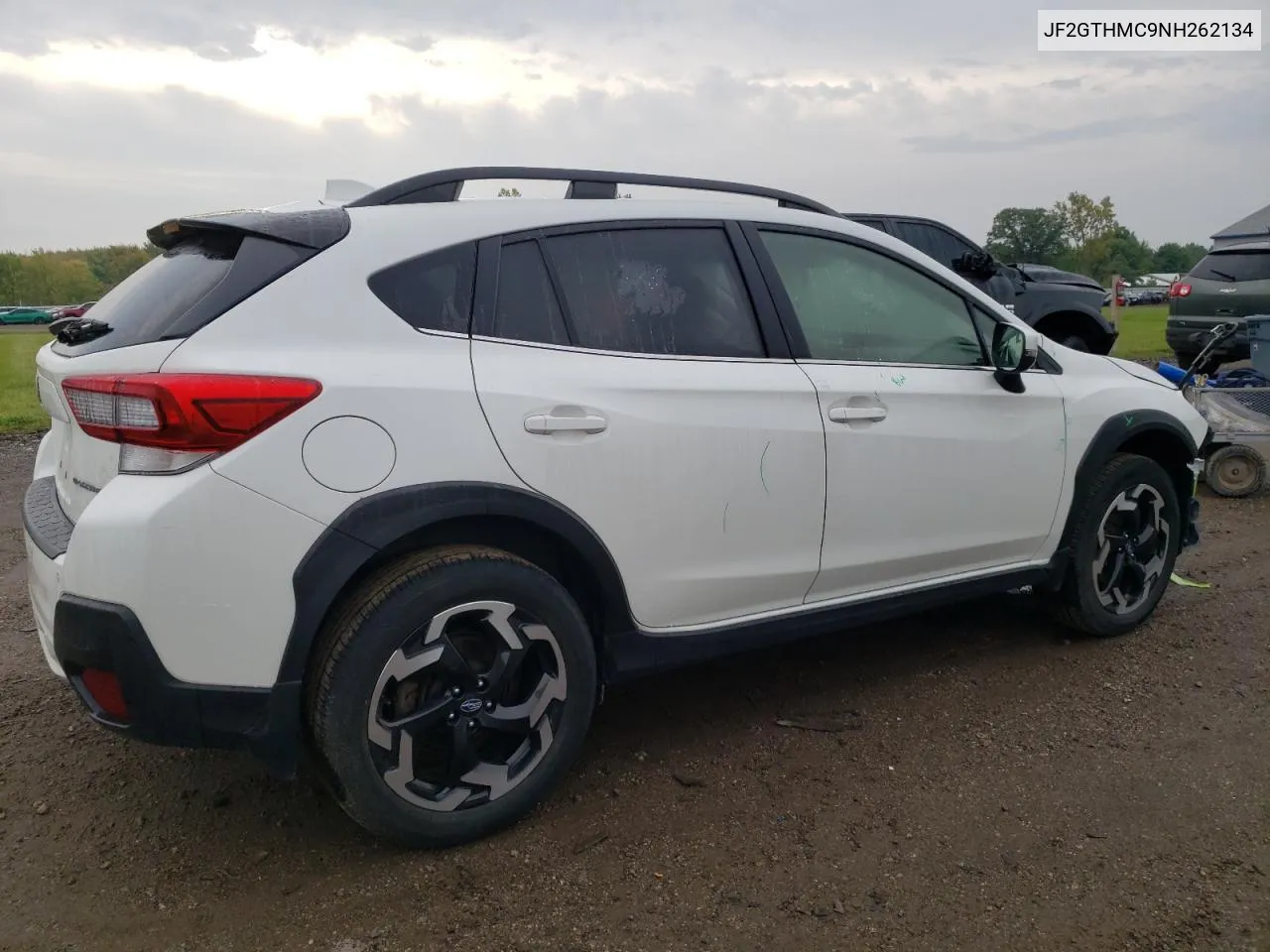 2022 Subaru Crosstrek Limited VIN: JF2GTHMC9NH262134 Lot: 72760764