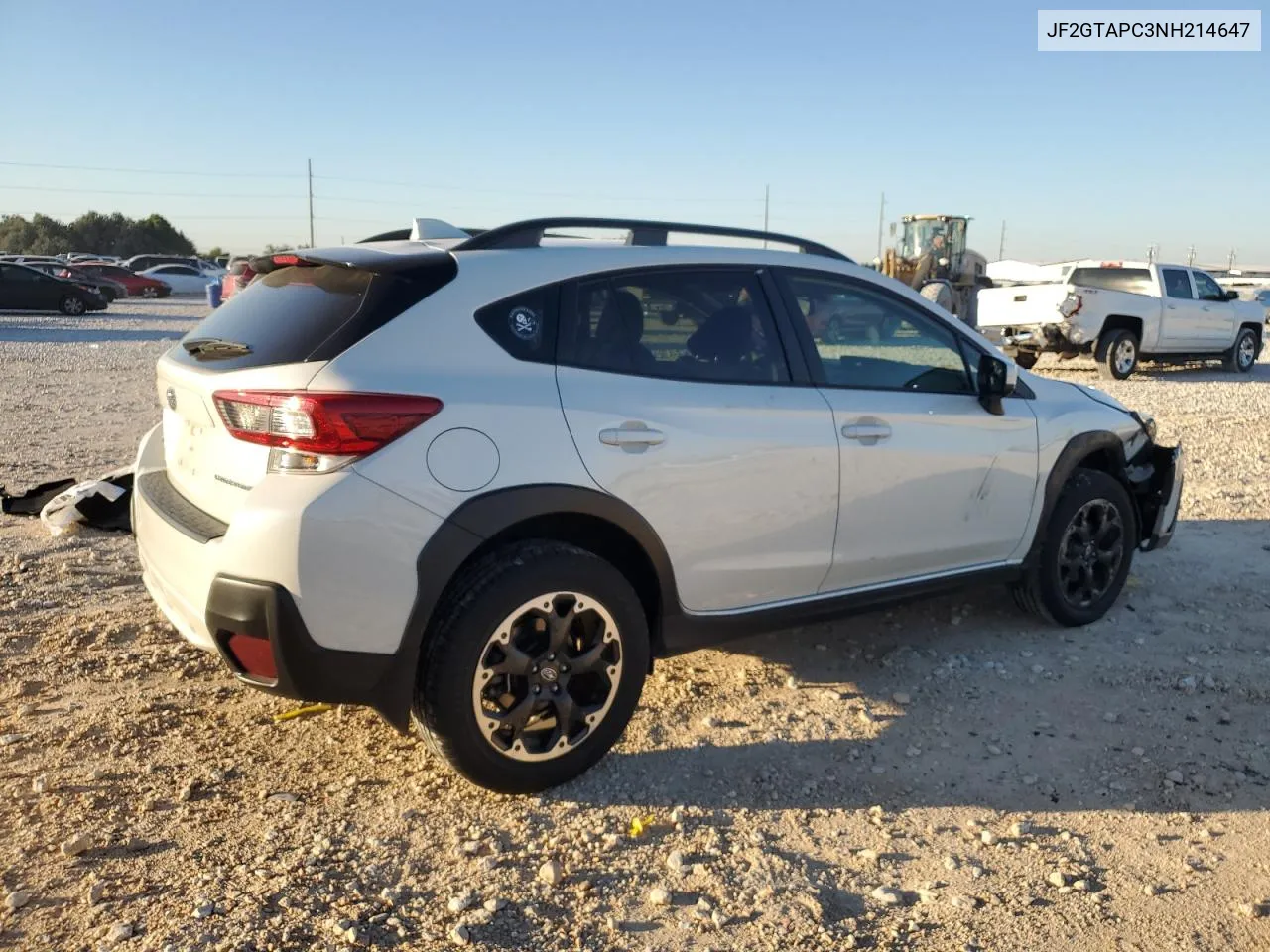 2022 Subaru Crosstrek Premium VIN: JF2GTAPC3NH214647 Lot: 72784984