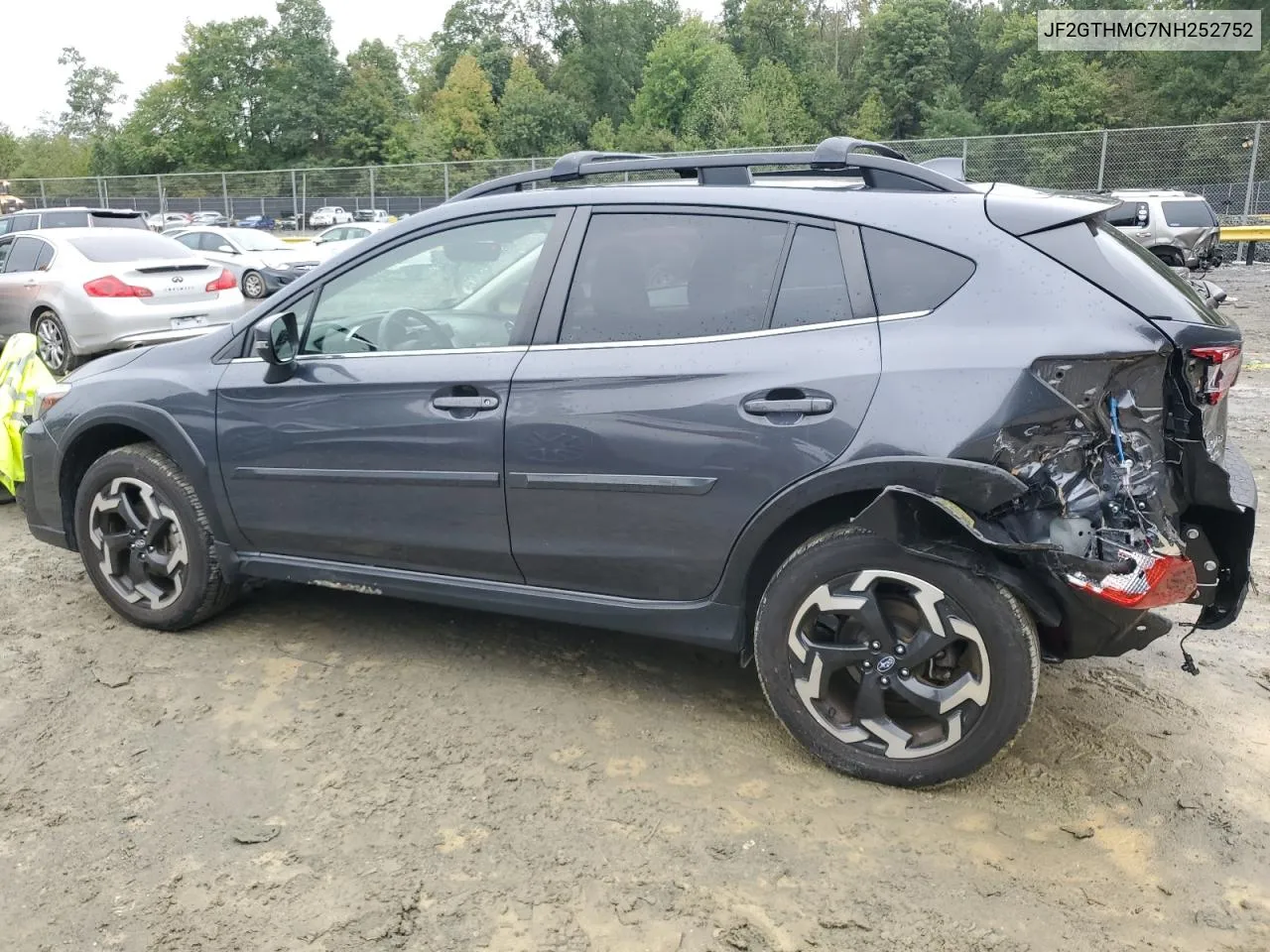 2022 Subaru Crosstrek Limited VIN: JF2GTHMC7NH252752 Lot: 73108134