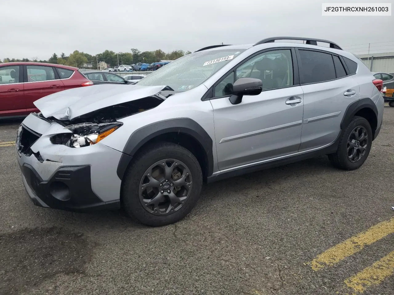 2022 Subaru Crosstrek Sport VIN: JF2GTHRCXNH261003 Lot: 73130194