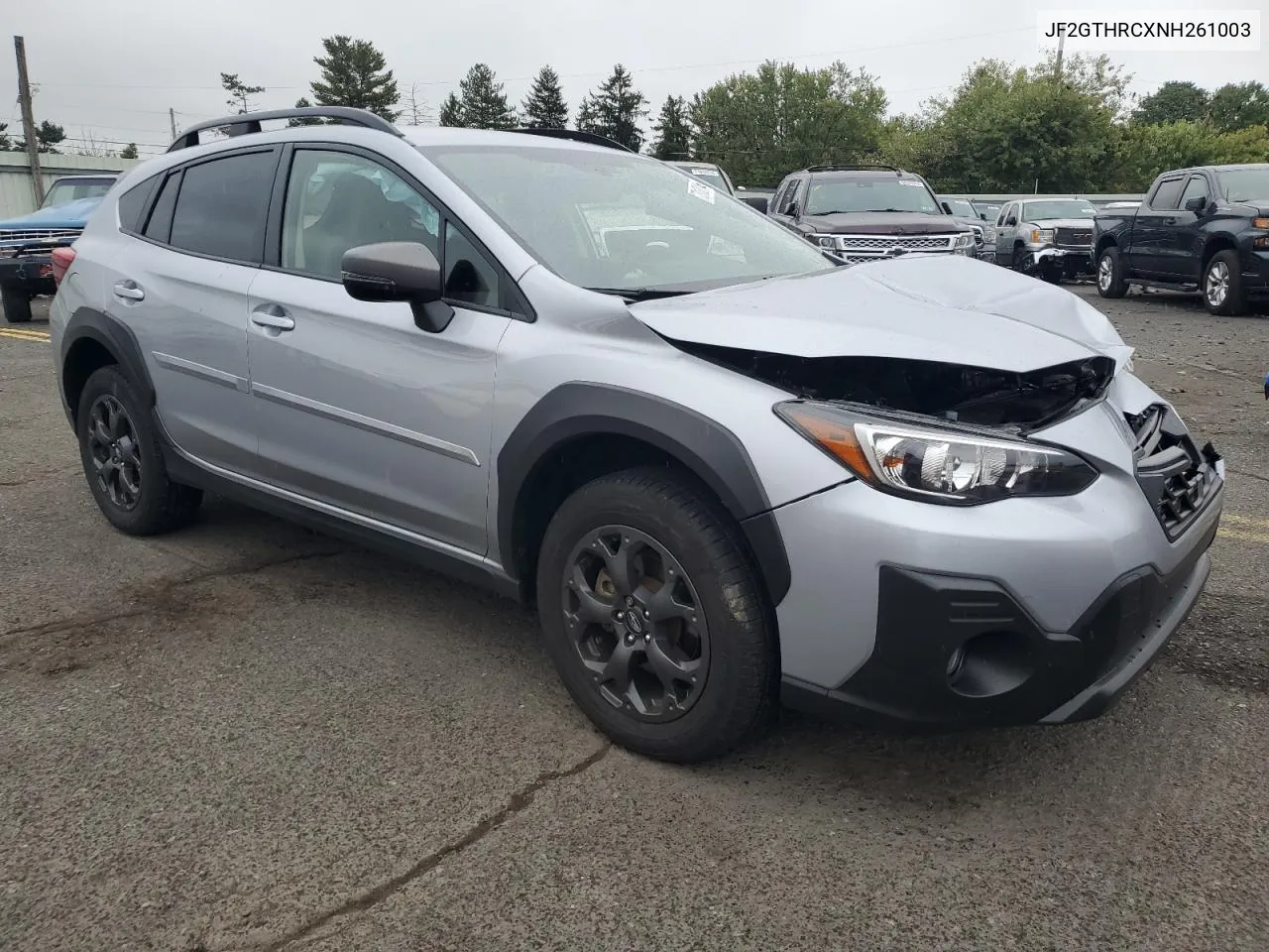 2022 Subaru Crosstrek Sport VIN: JF2GTHRCXNH261003 Lot: 73130194