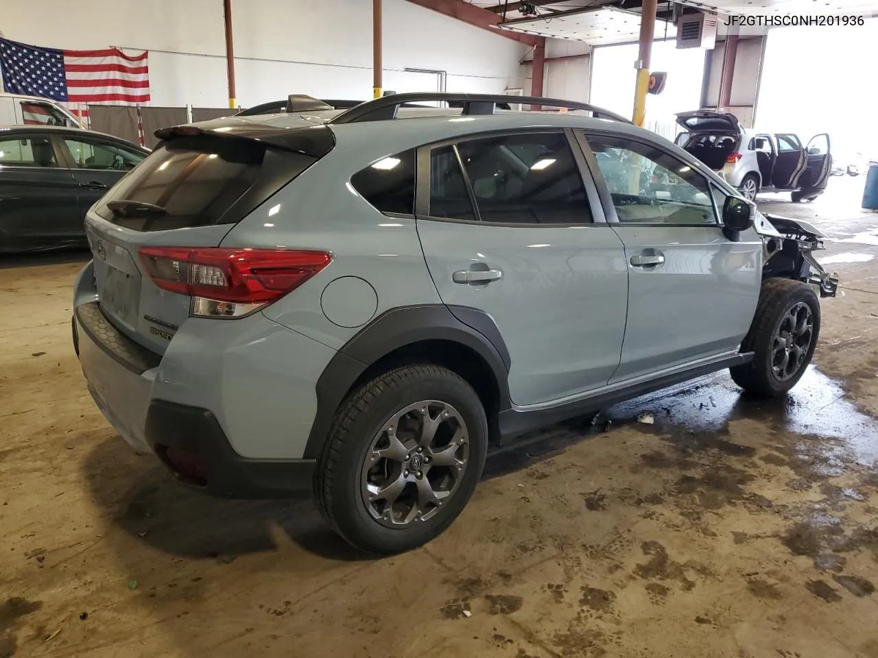 2022 Subaru Crosstrek Sport VIN: JF2GTHSC0NH201936 Lot: 73361394