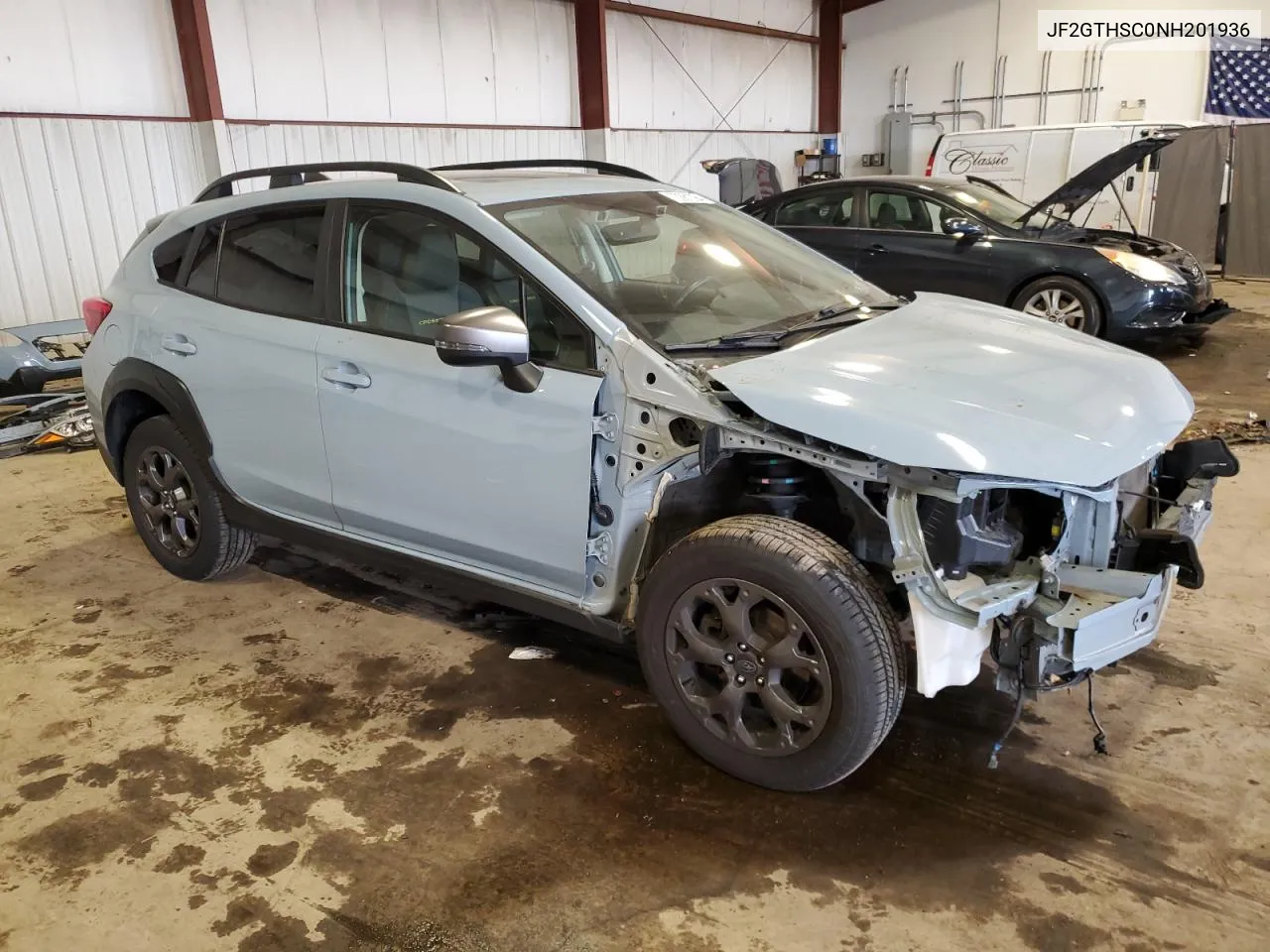 2022 Subaru Crosstrek Sport VIN: JF2GTHSC0NH201936 Lot: 73361394