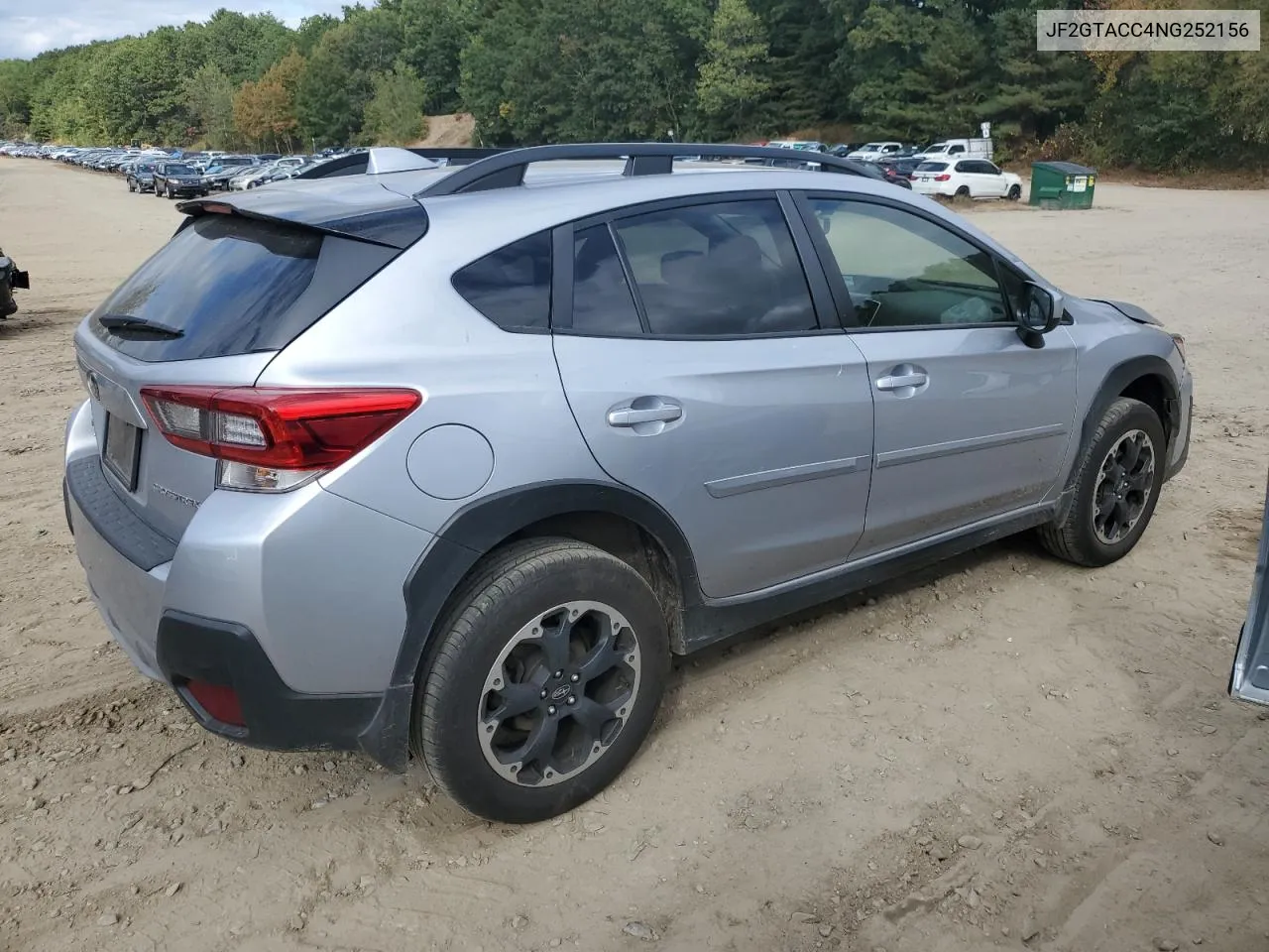 2022 Subaru Crosstrek Premium VIN: JF2GTACC4NG252156 Lot: 73914314