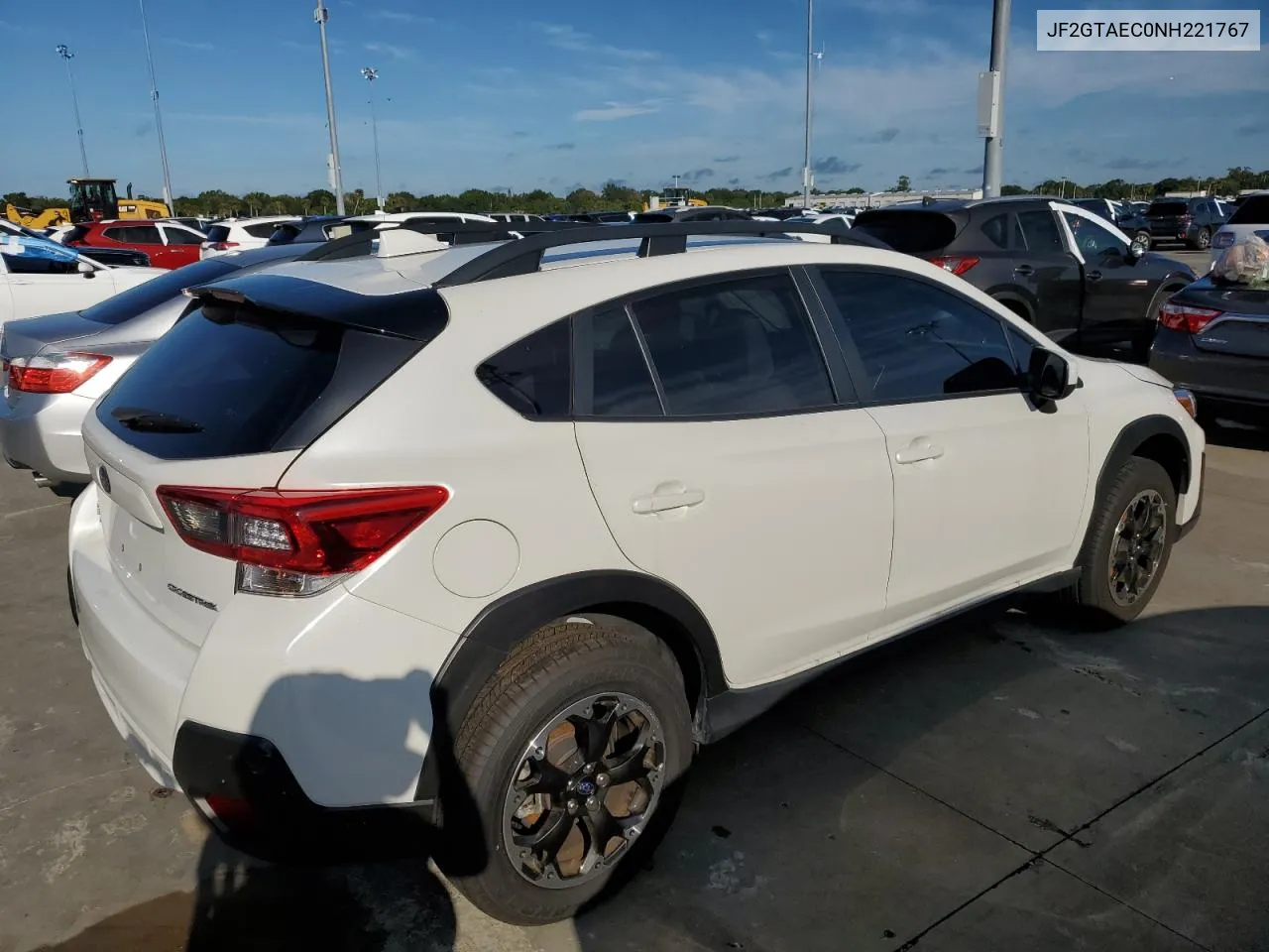 2022 Subaru Crosstrek Premium VIN: JF2GTAEC0NH221767 Lot: 73972034