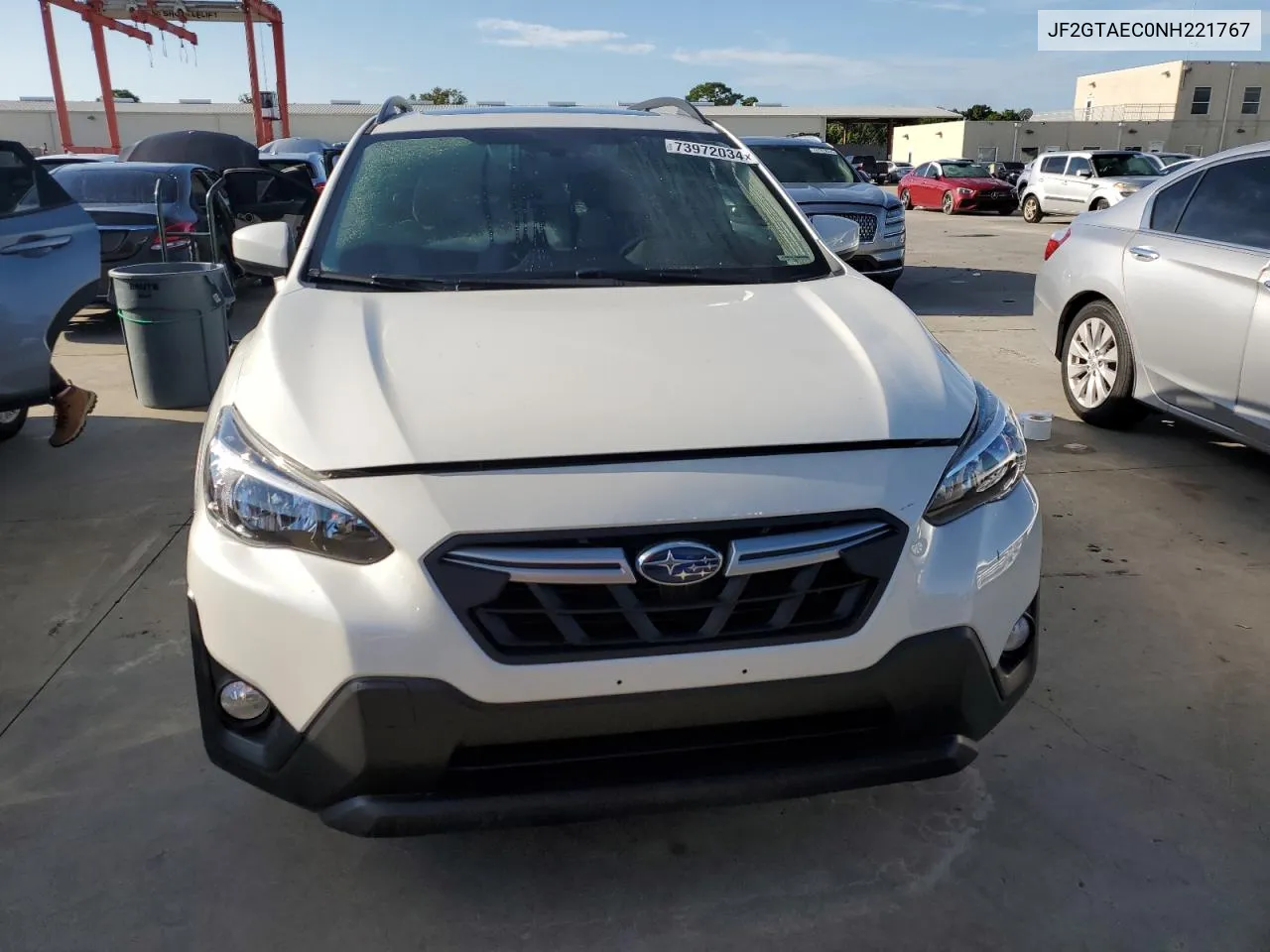 2022 Subaru Crosstrek Premium VIN: JF2GTAEC0NH221767 Lot: 73972034