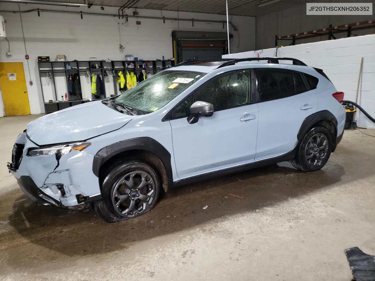 2022 Subaru Crosstrek Sport VIN: JF2GTHSCXNH206352 Lot: 73976344