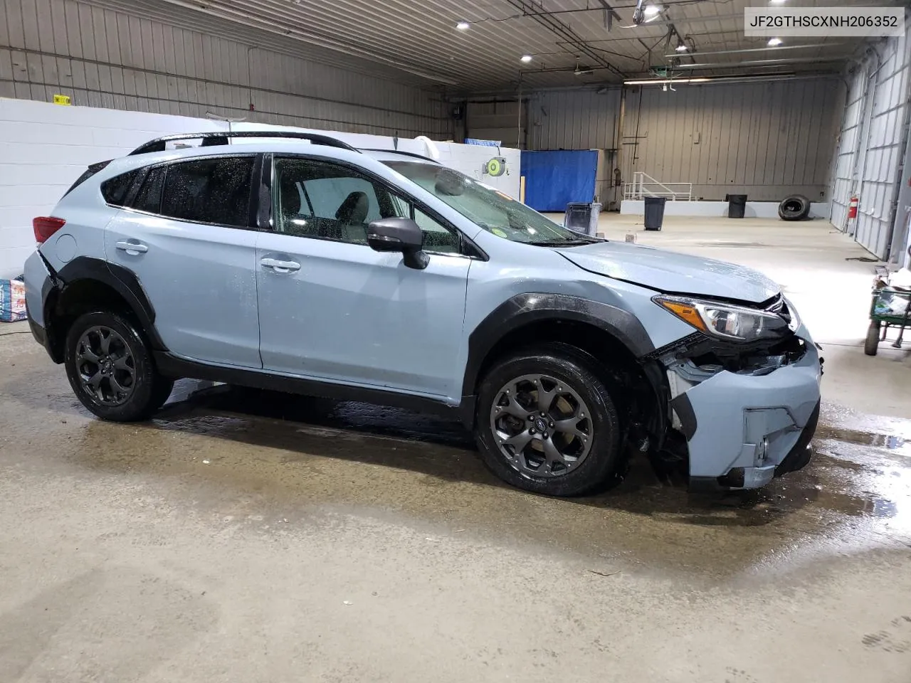 2022 Subaru Crosstrek Sport VIN: JF2GTHSCXNH206352 Lot: 73976344