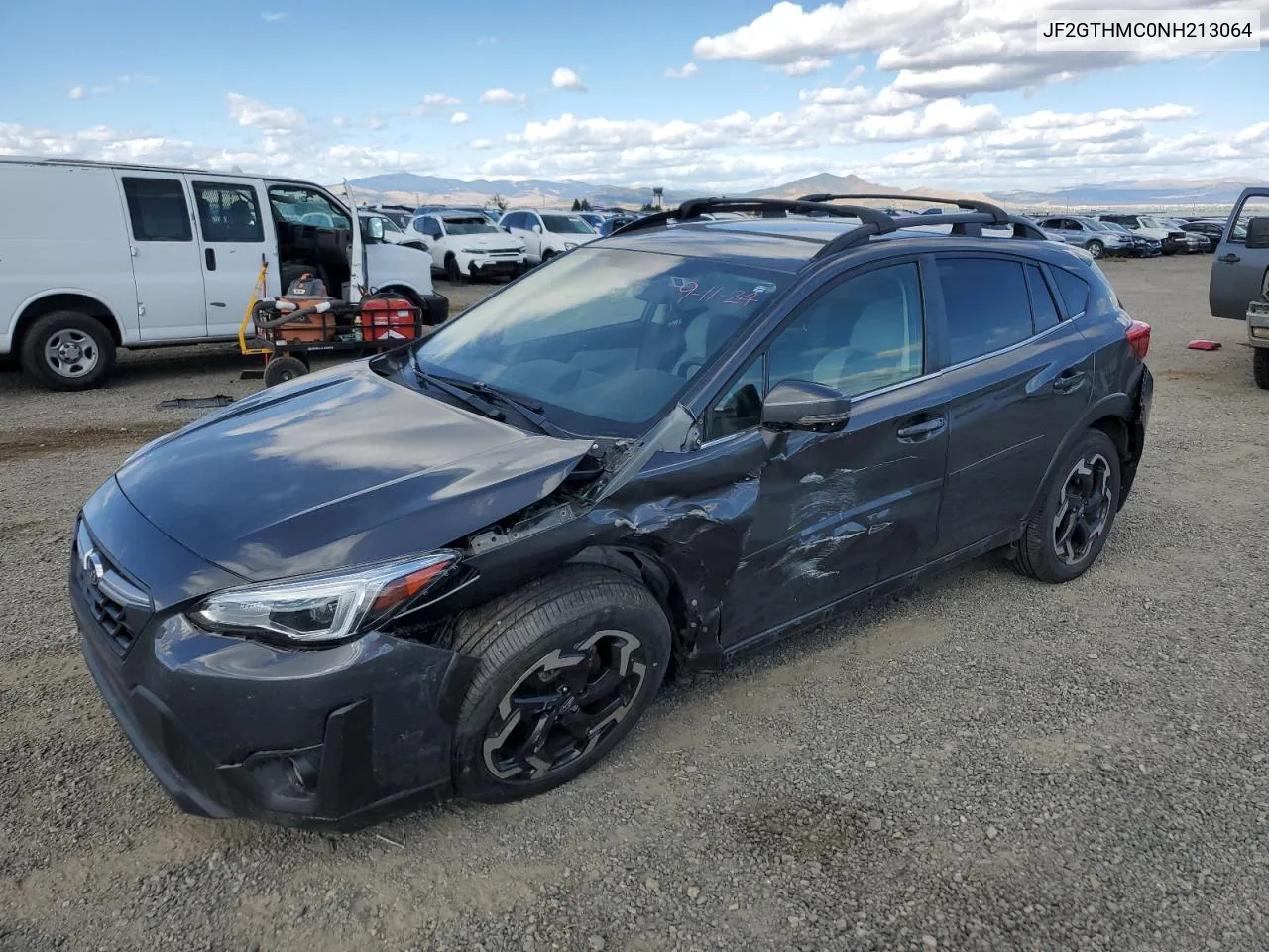 2022 Subaru Crosstrek Limited VIN: JF2GTHMC0NH213064 Lot: 74018494