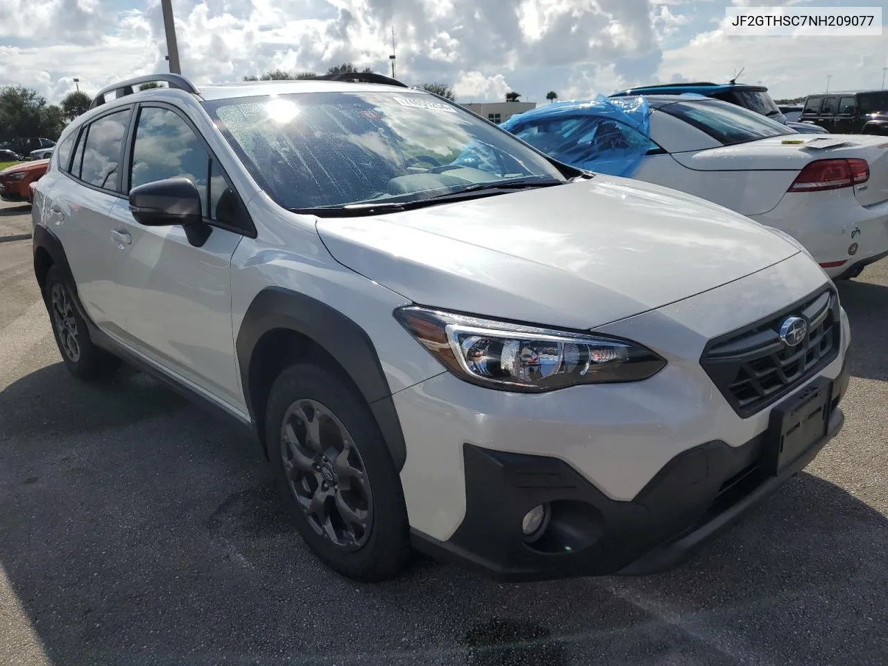 JF2GTHSC7NH209077 2022 Subaru Crosstrek Sport