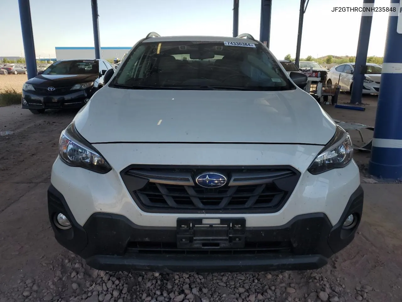 2022 Subaru Crosstrek Sport VIN: JF2GTHRC0NH235848 Lot: 74330384