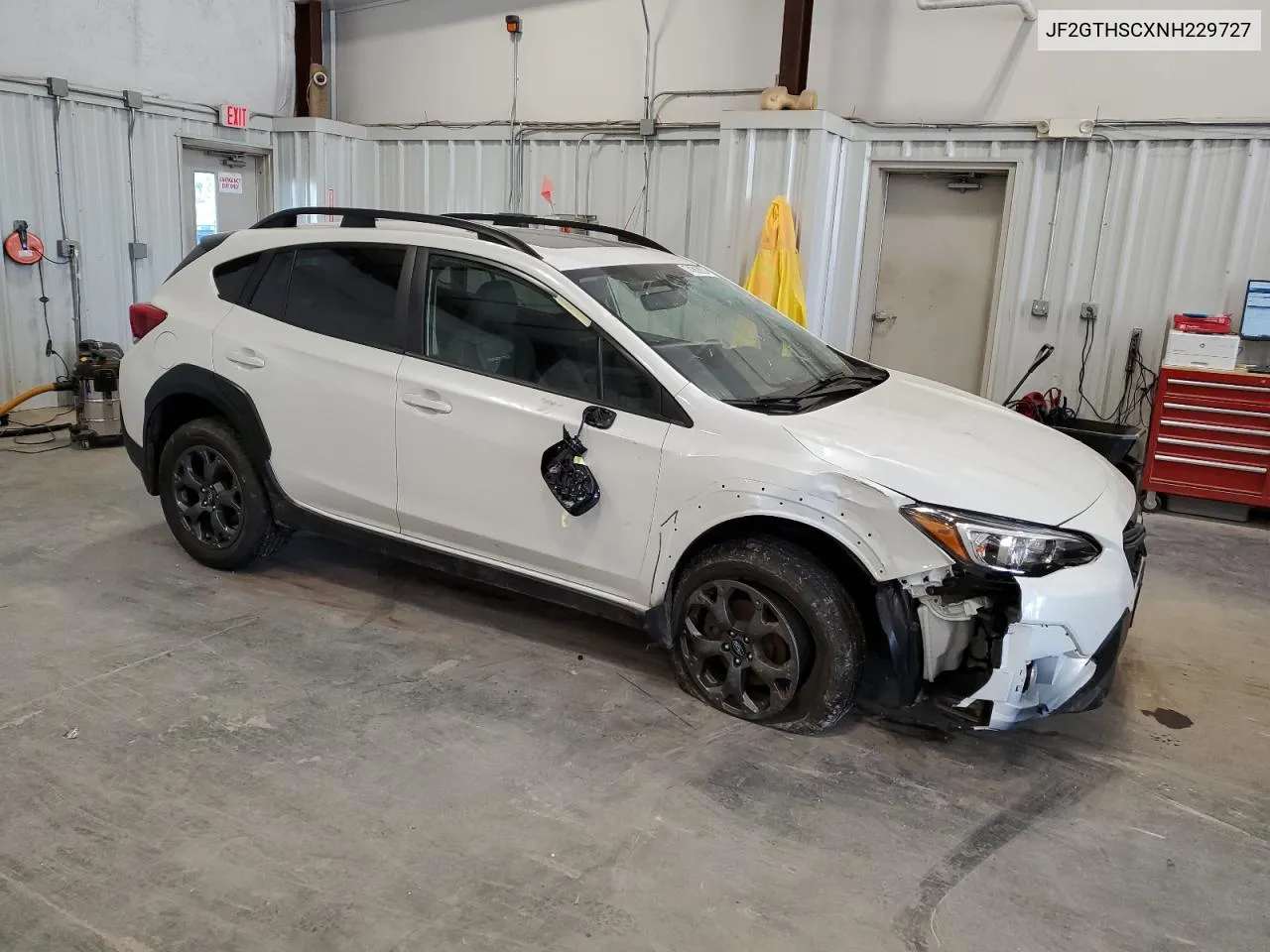 2022 Subaru Crosstrek Sport VIN: JF2GTHSCXNH229727 Lot: 74363824