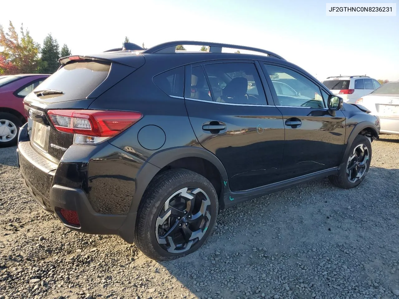 2022 Subaru Crosstrek Limited VIN: JF2GTHNC0N8236231 Lot: 74391074