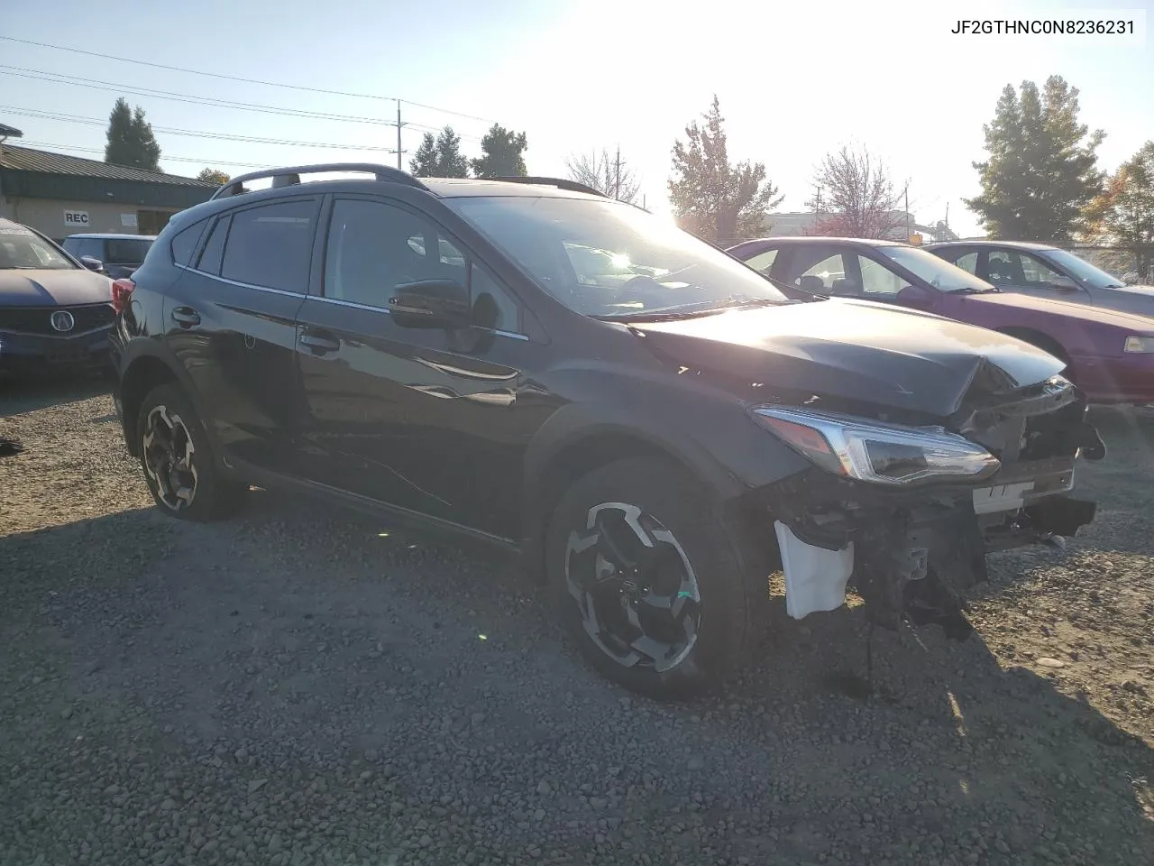 2022 Subaru Crosstrek Limited VIN: JF2GTHNC0N8236231 Lot: 74391074