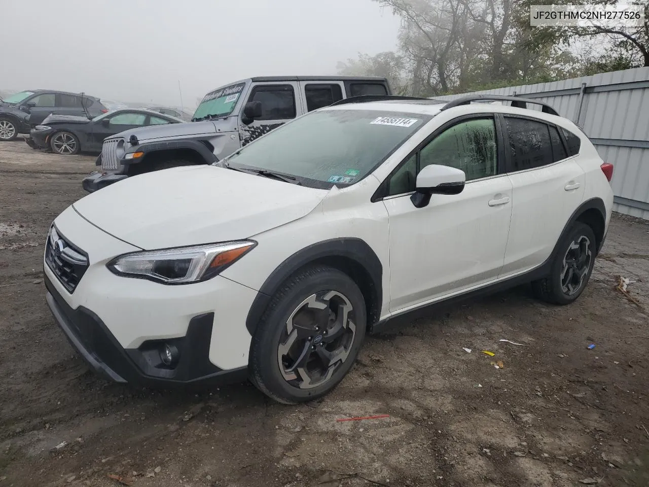 2022 Subaru Crosstrek Limited VIN: JF2GTHMC2NH277526 Lot: 74555114