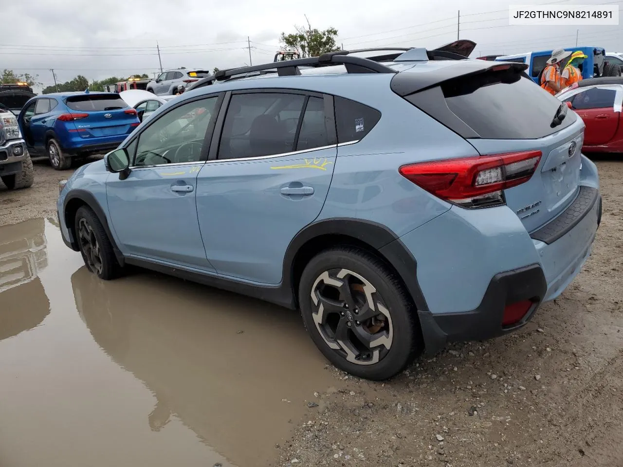 2022 Subaru Crosstrek Limited VIN: JF2GTHNC9N8214891 Lot: 75123974