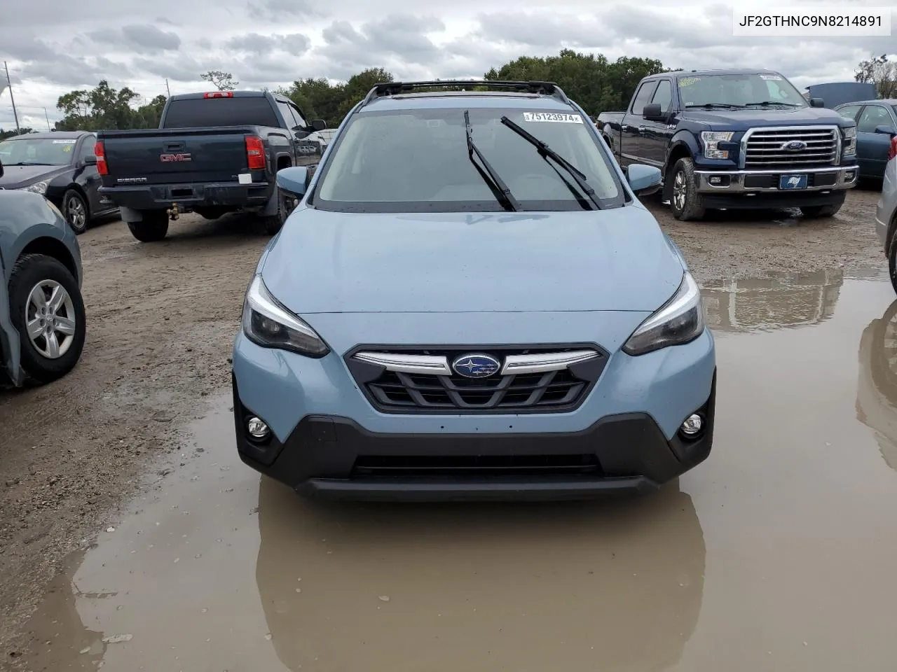 2022 Subaru Crosstrek Limited VIN: JF2GTHNC9N8214891 Lot: 75123974