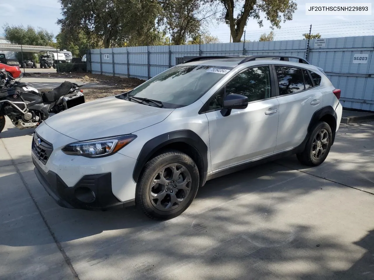 2022 Subaru Crosstrek Sport VIN: JF2GTHSC5NH229893 Lot: 75264354